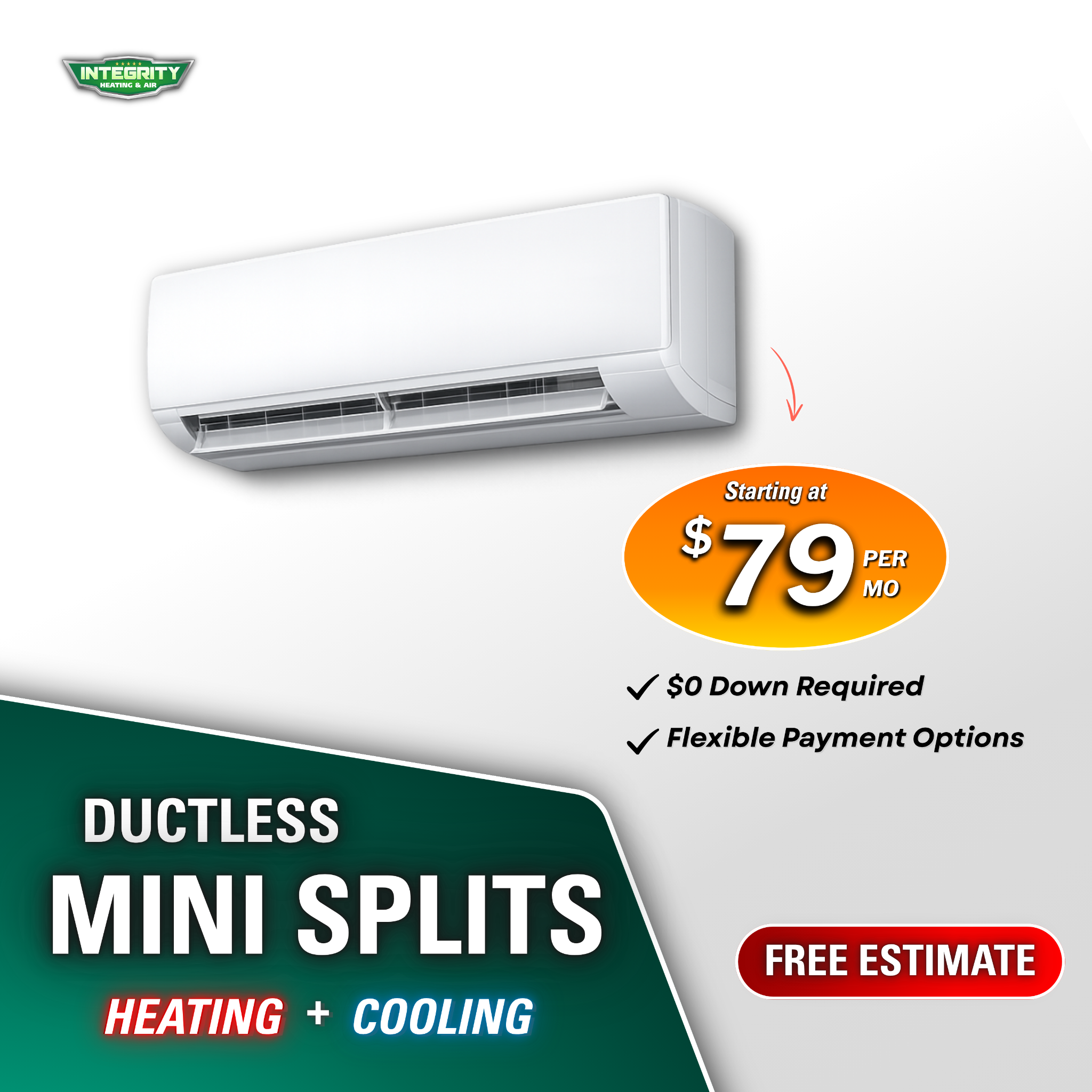Integrity Heating & Air Facebook ad