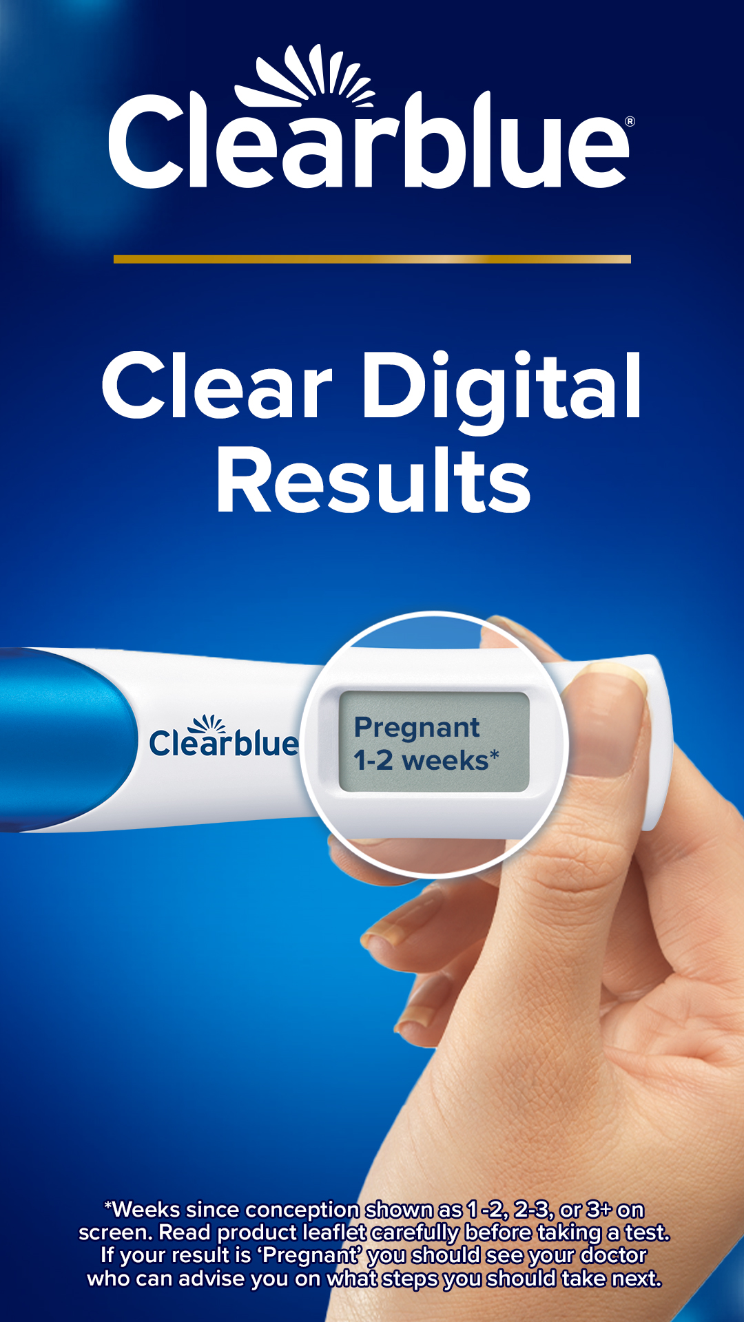 Clearblue Facebook ad