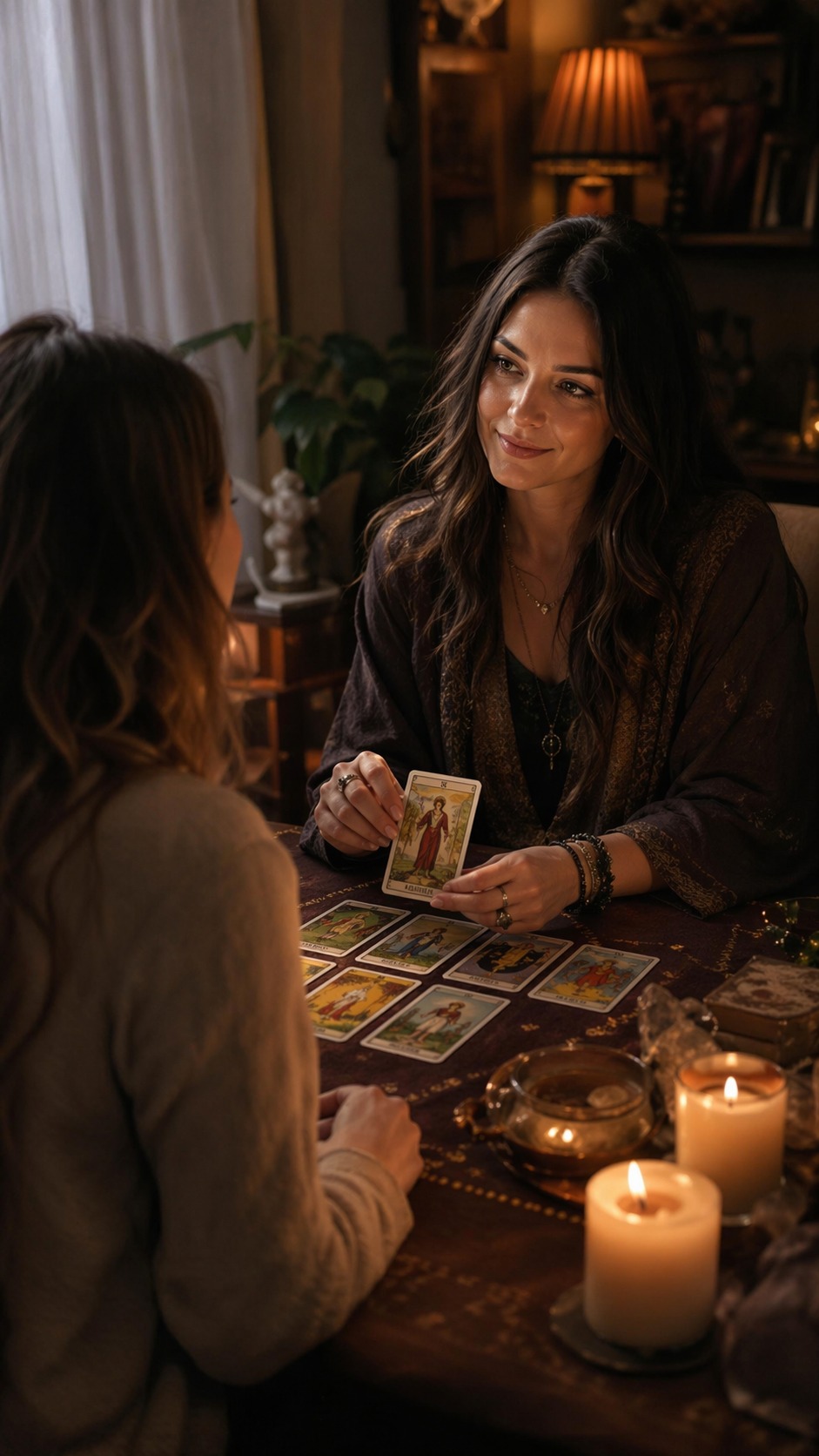 Fortune Tarot Card Facebook ad: Confused About Your Next Step?