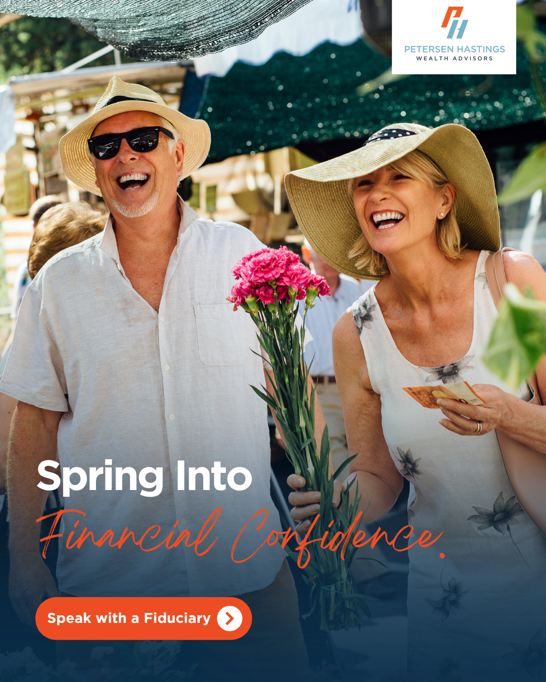 Petersen Hastings Wealth Advisors Facebook ad: A Fiduciary Partner for Your Family