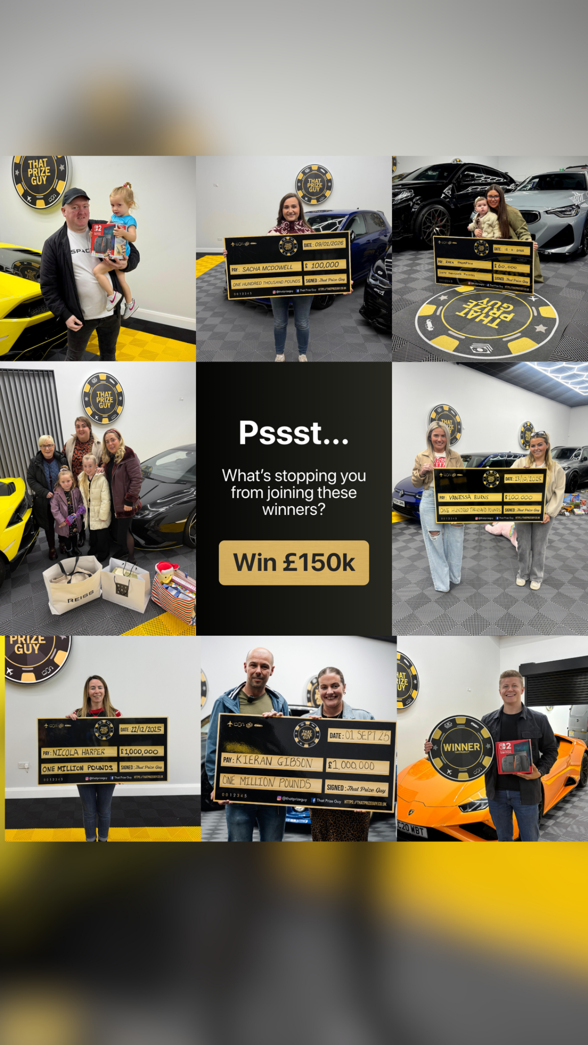 That Prize Guy Facebook ad
