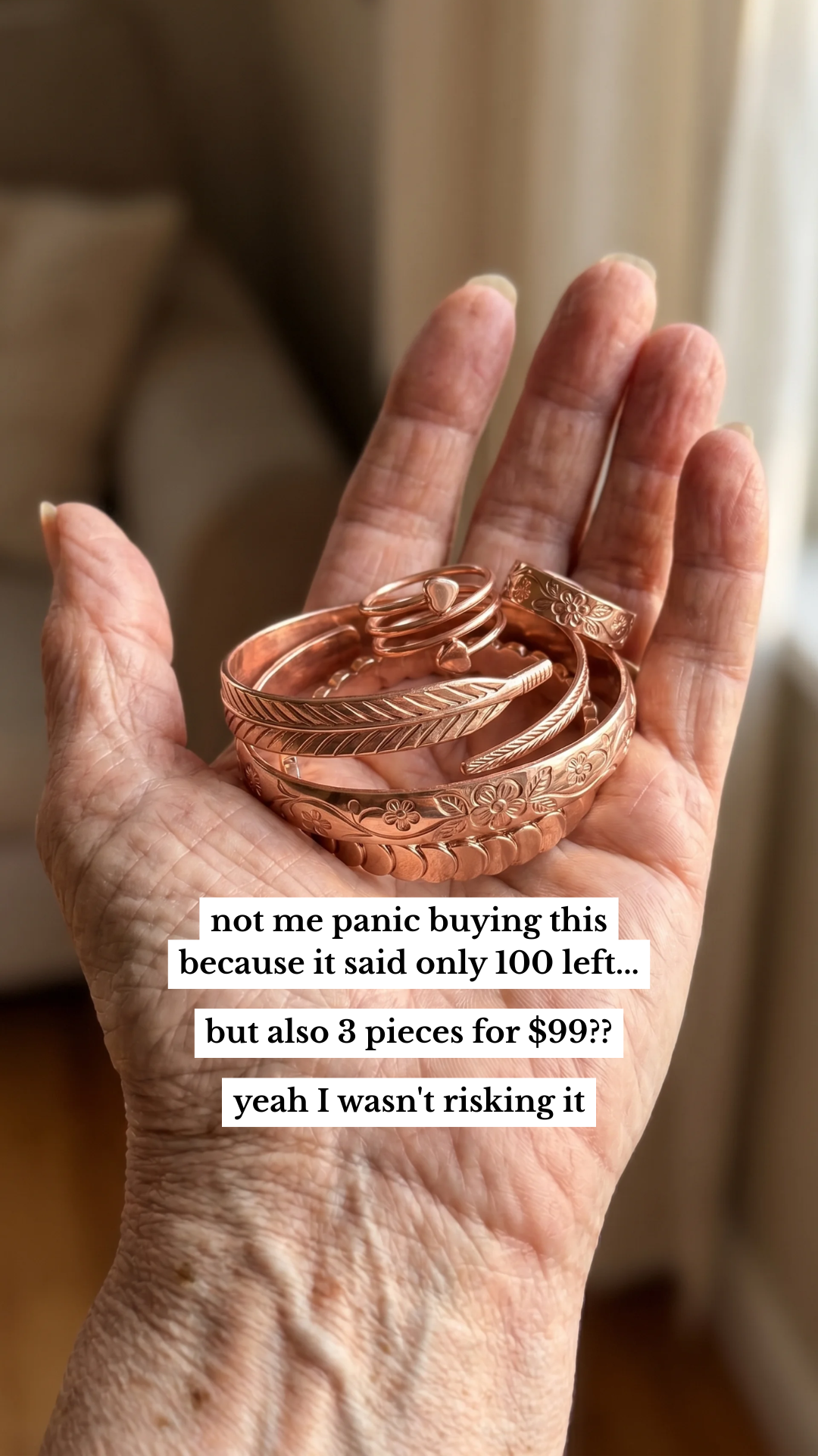 Vera’s Copper Facebook ad