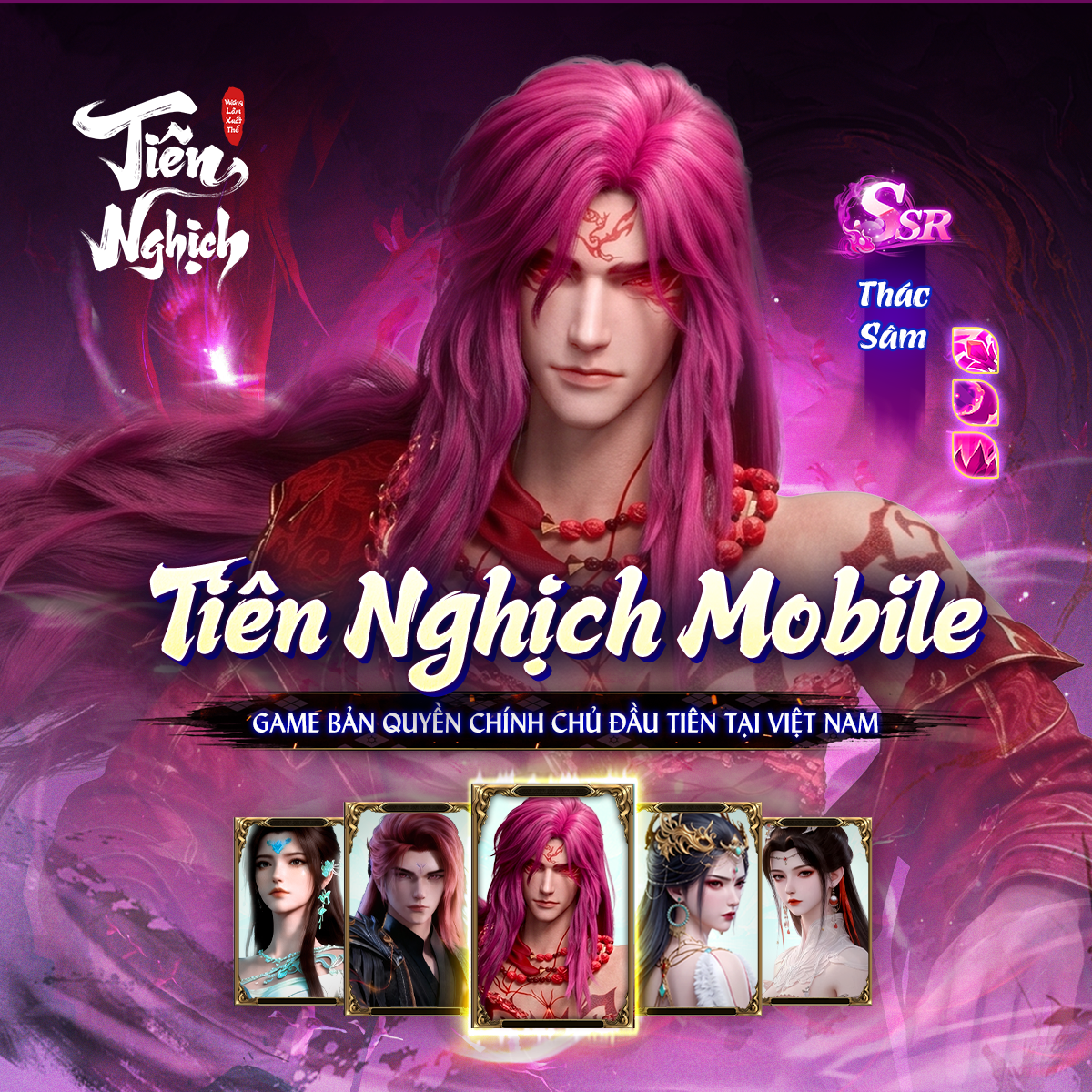 Tiên Nghịch Mobile - JoyGames Facebook ad: Tải ngay, Nhận FREE 1000 lượt gacha mỗi ngày!