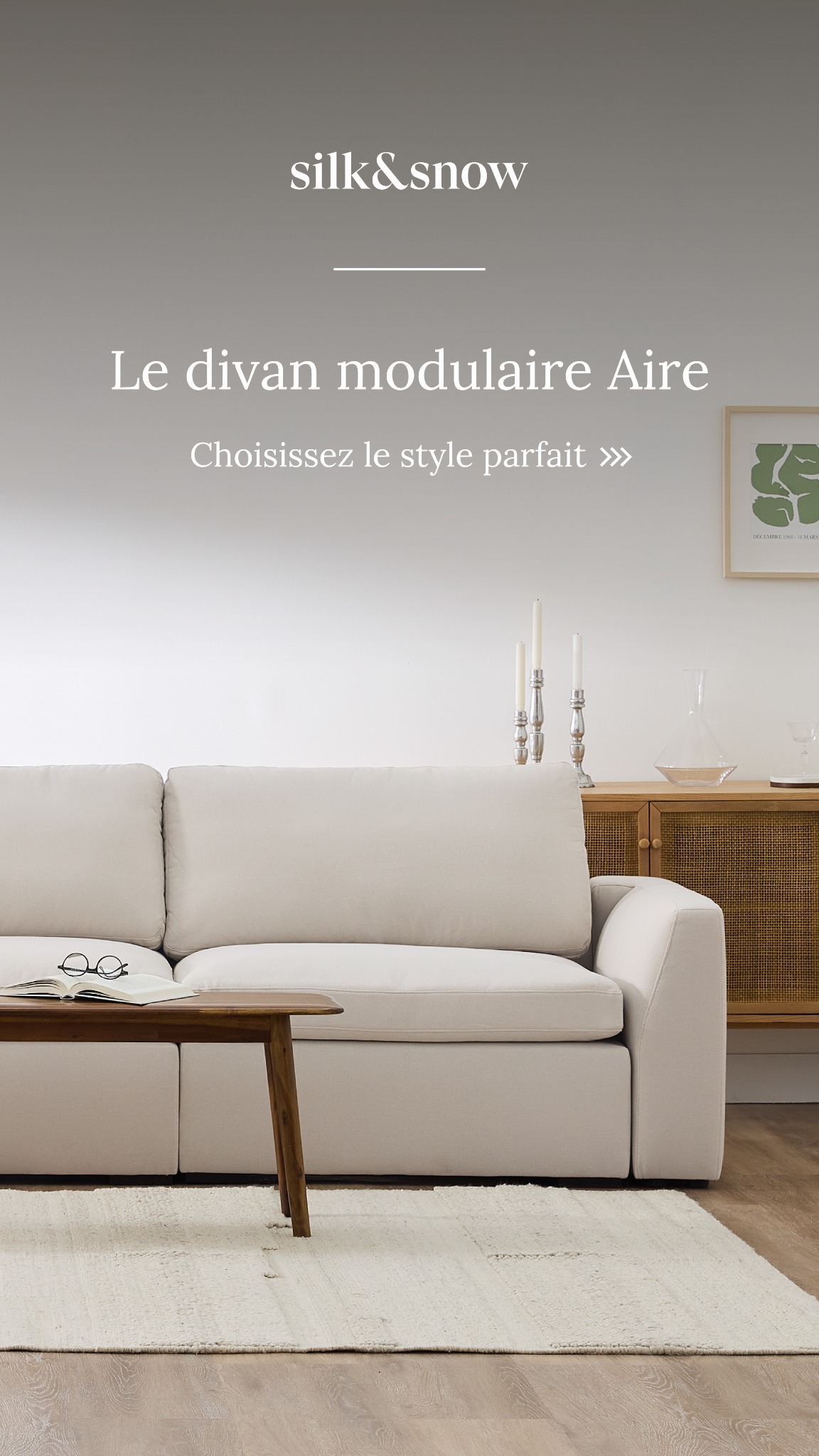 Maison Silk & Snow Facebook ad