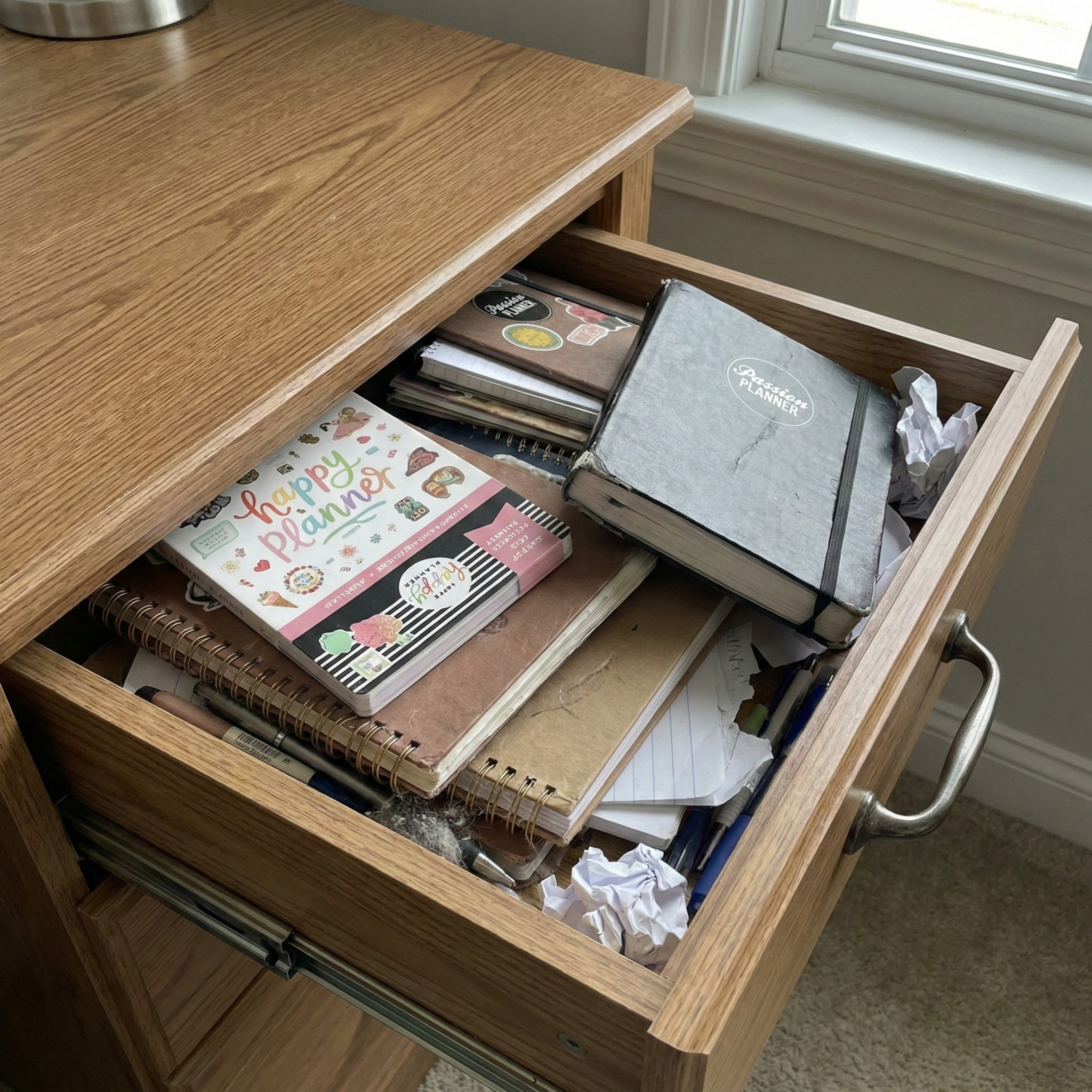Dopamine Planner Facebook ad: Read this if you have a drawer full of abandoned planners