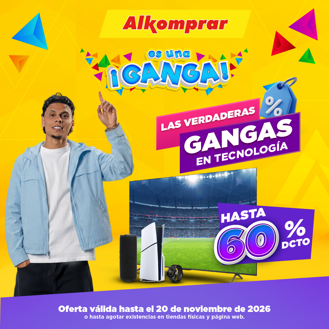 Alkomprar Facebook ad: Gangas y más gangas