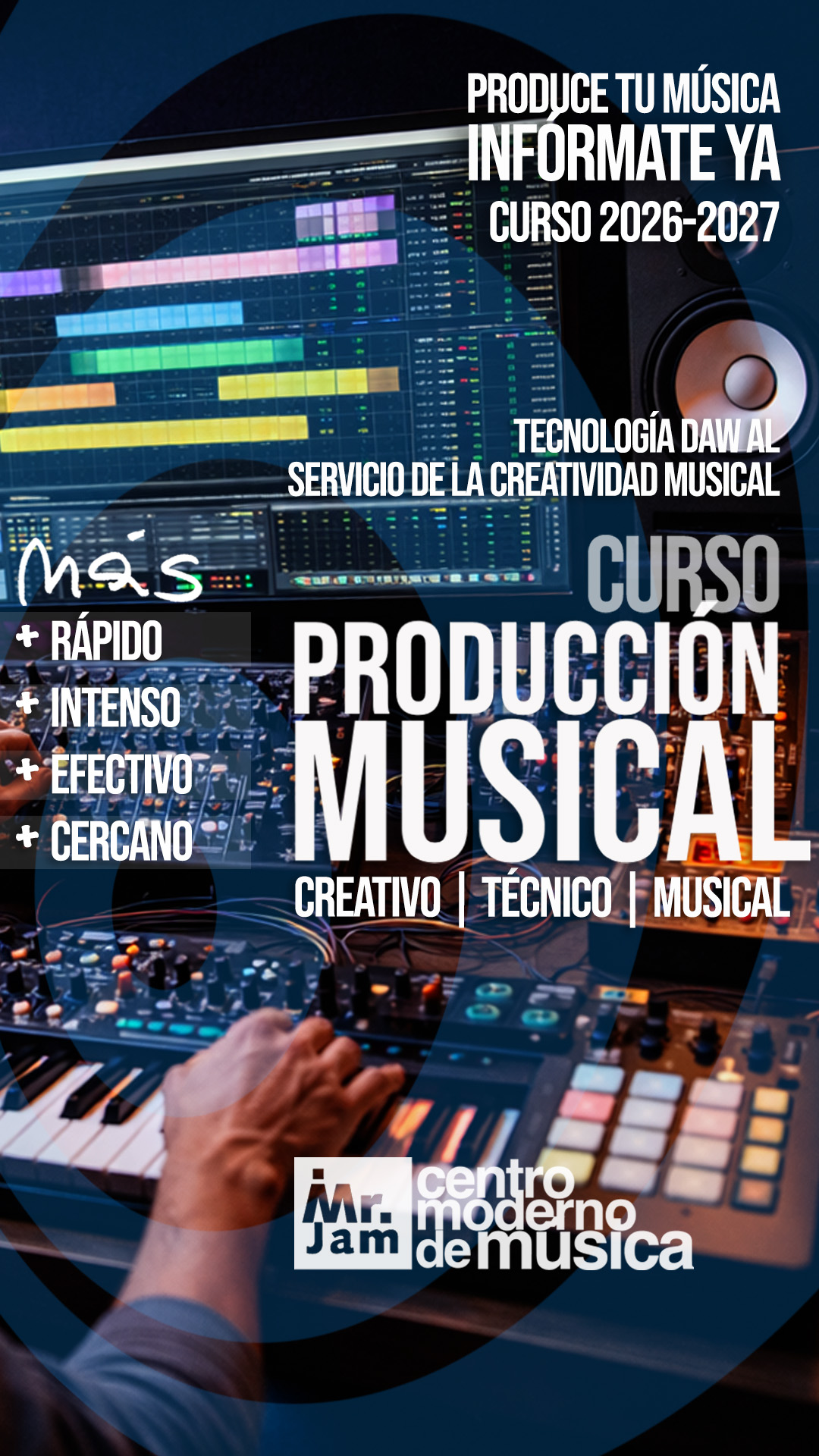 MrJam CMM - Escuela de Música en Bilbao Facebook ad from Feb 10, 2026