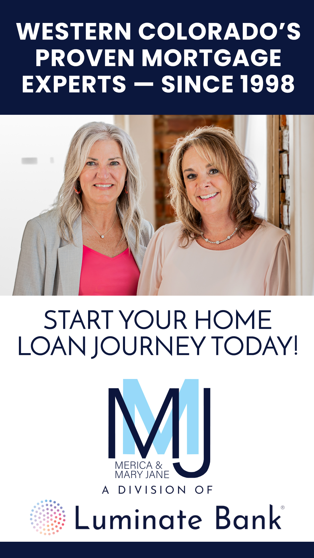 Luminate Bank - Grand Junction Facebook ad from Jun 23, 2026