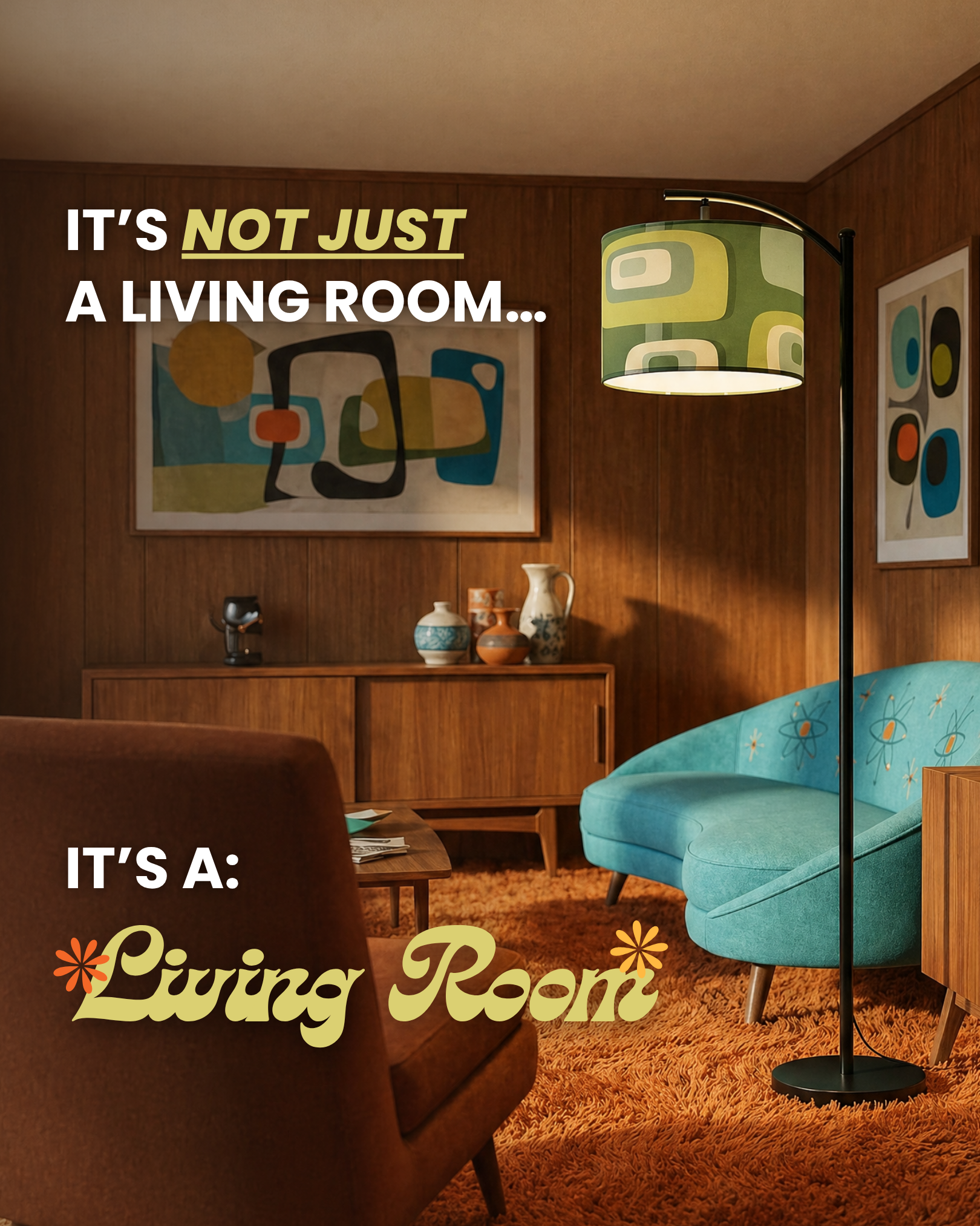 Mid Century Modern Gal Facebook ad