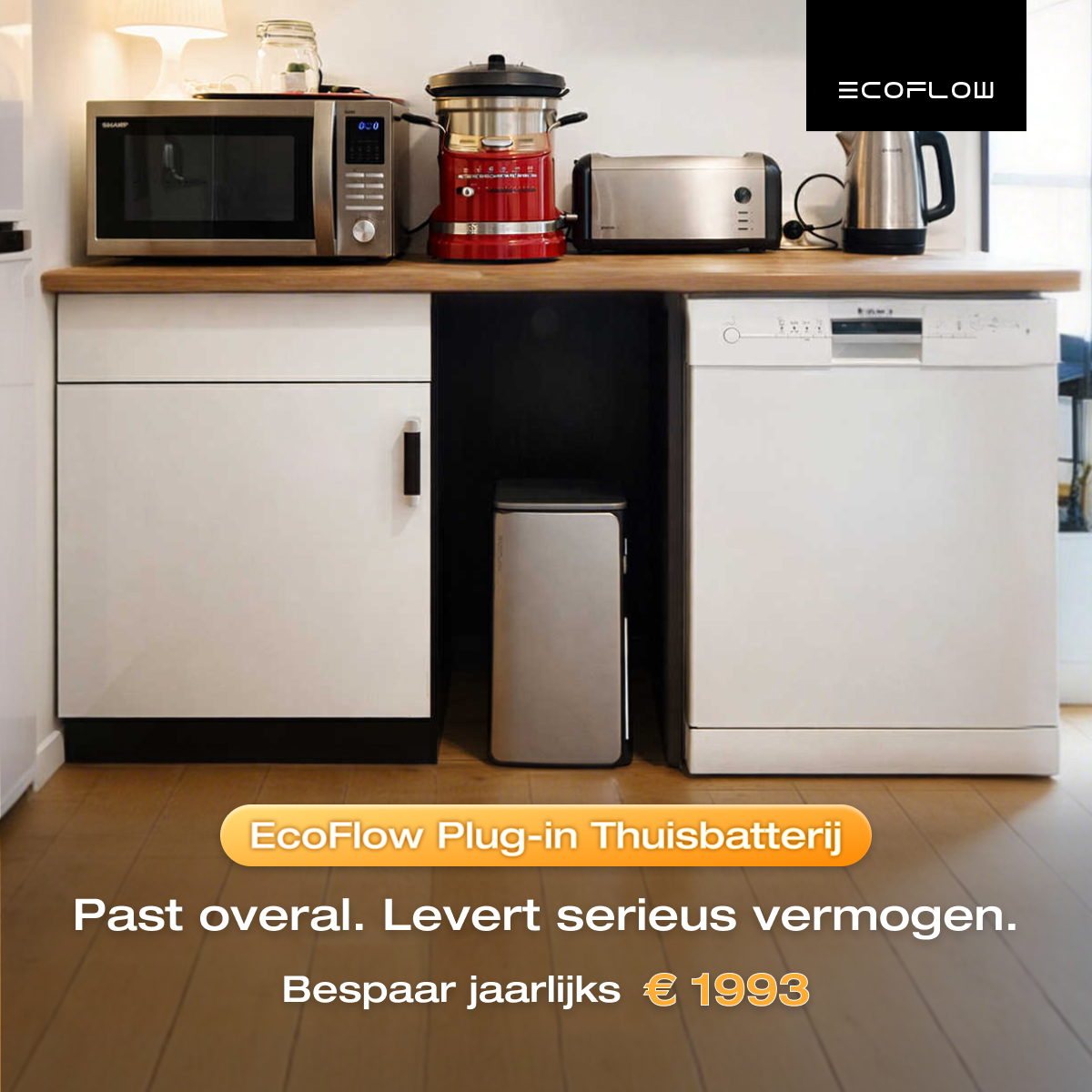 EcoFlow NL Facebook ad: EcoFlow Plug-in Thuisbatterij