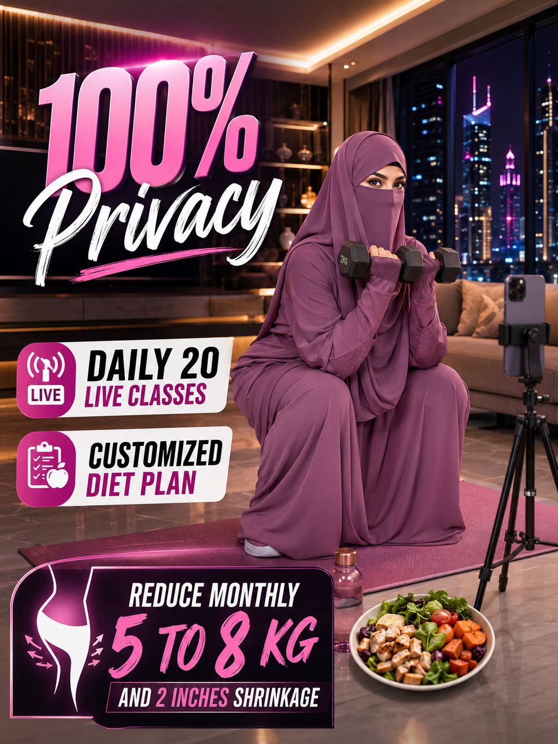 Kashif Fitness Facebook ad