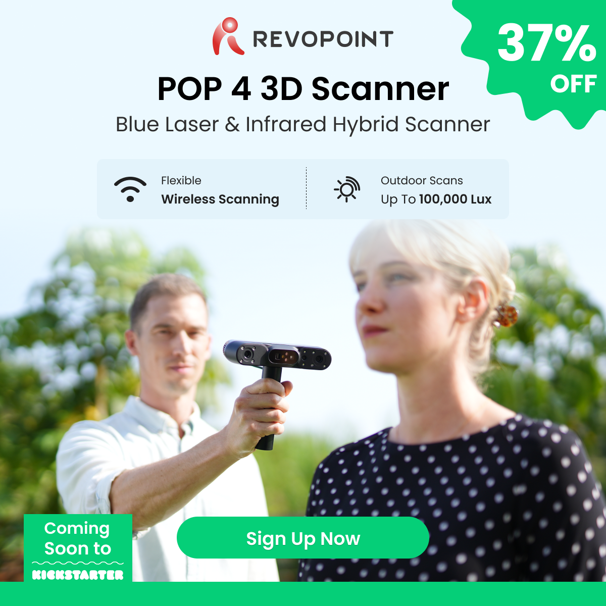 Revopoint Facebook ad