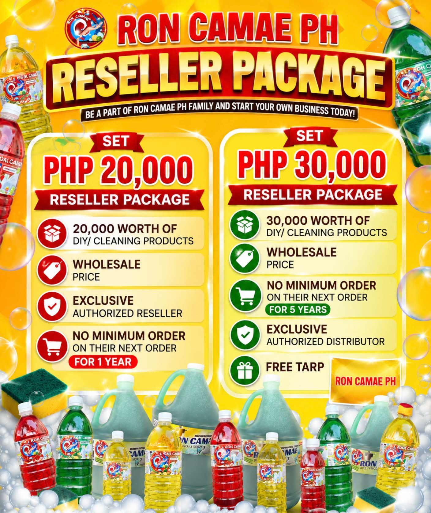 Ron Camae Baliwag Bulacan - Soap Refilling and Supplier Facebook ad