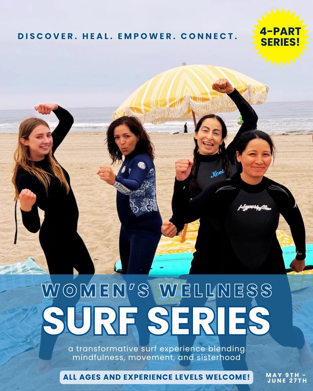 Aqua Surf School Facebook ad