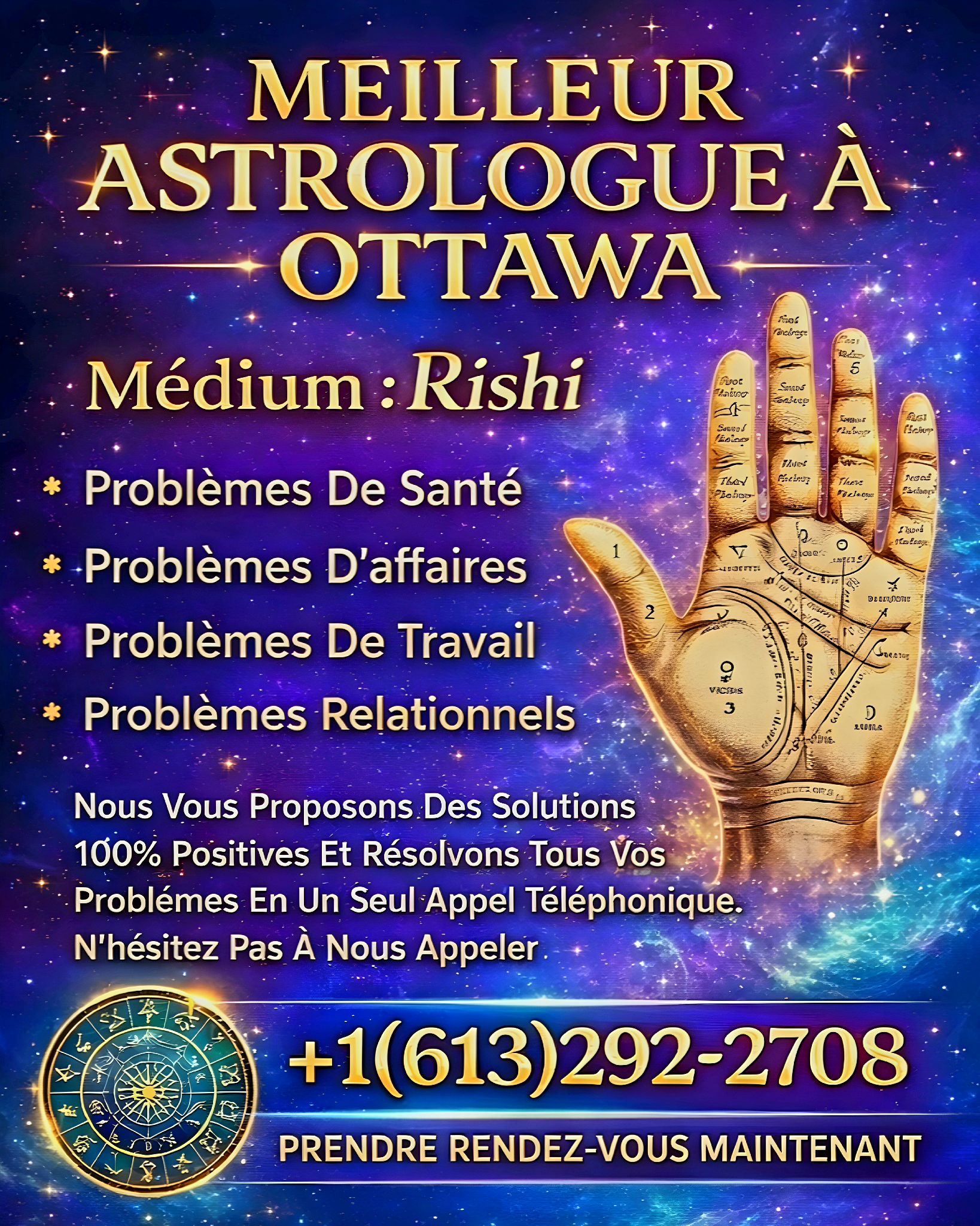 Top Love Psychic Reader, Best Astrologer, Clairvoyant And Spiritual Healer Facebook ad