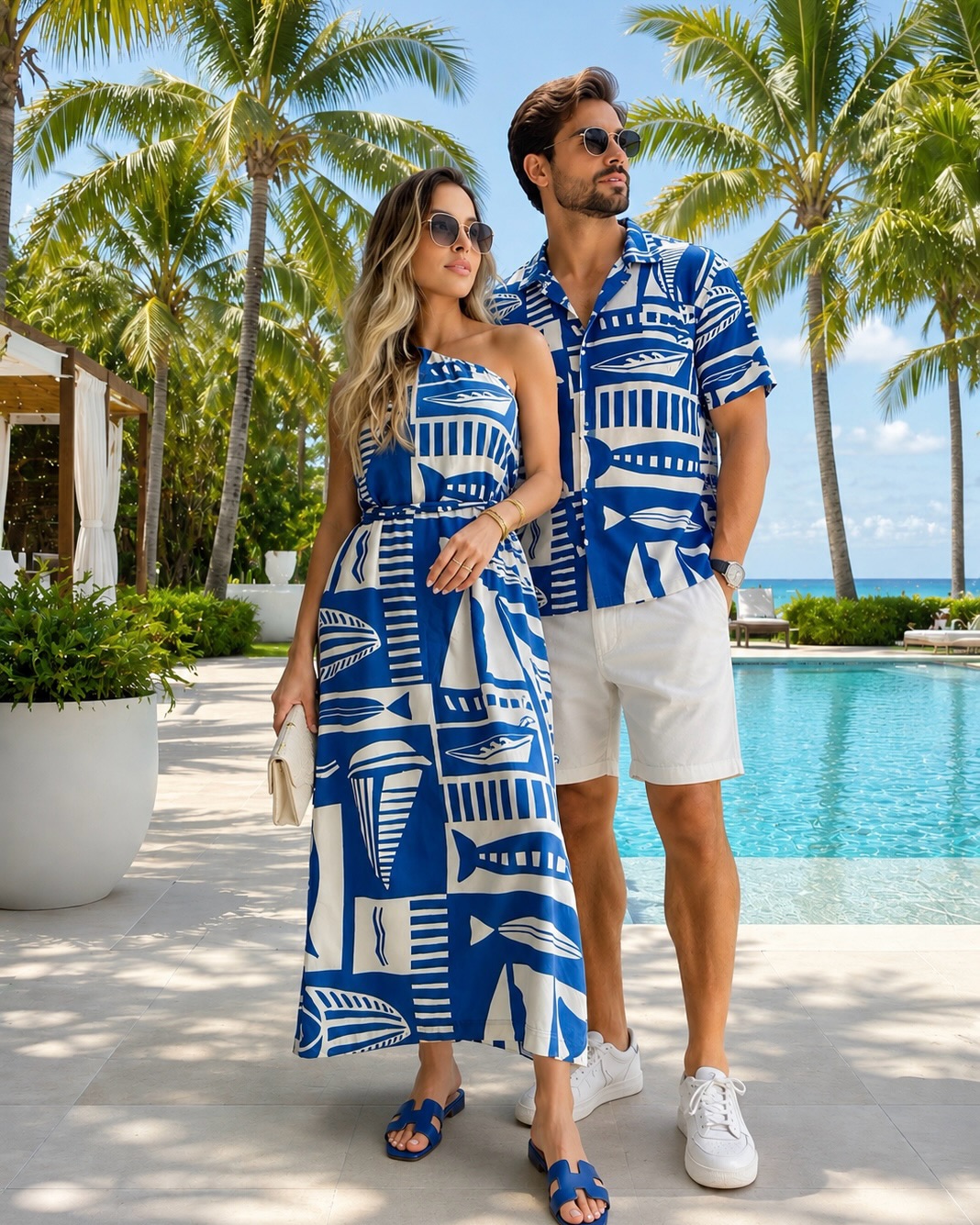Candy dreams Facebook ad: Vacation mode: coordinated.