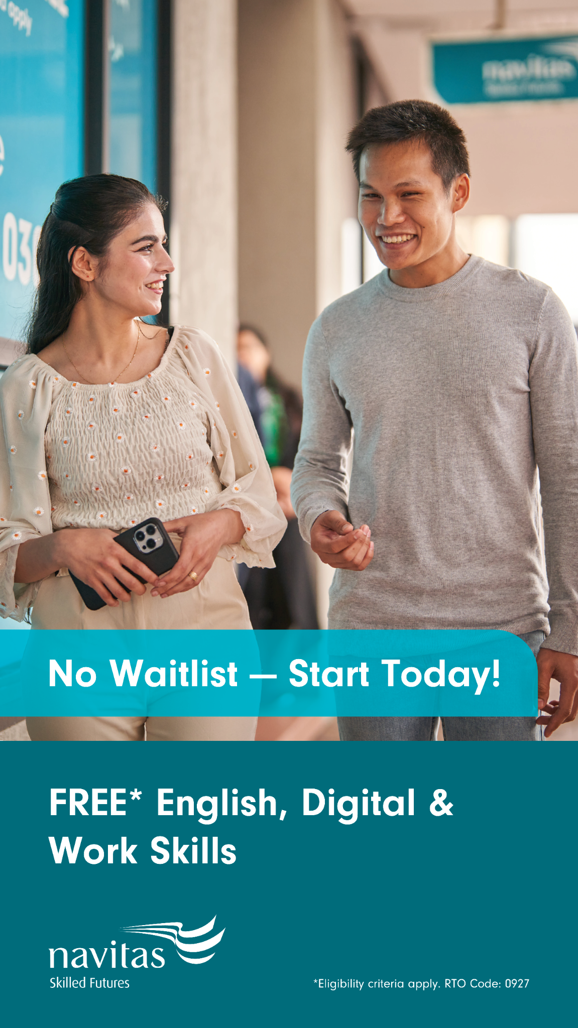 Navitas Skilled Futures Facebook ad