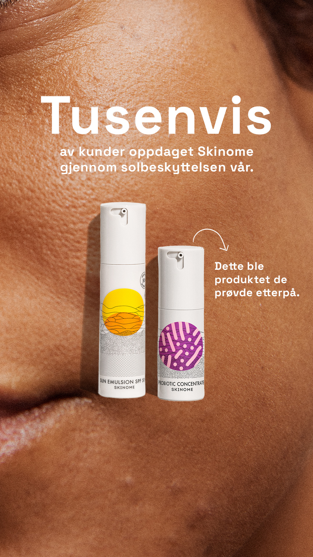 Skinome Facebook ad