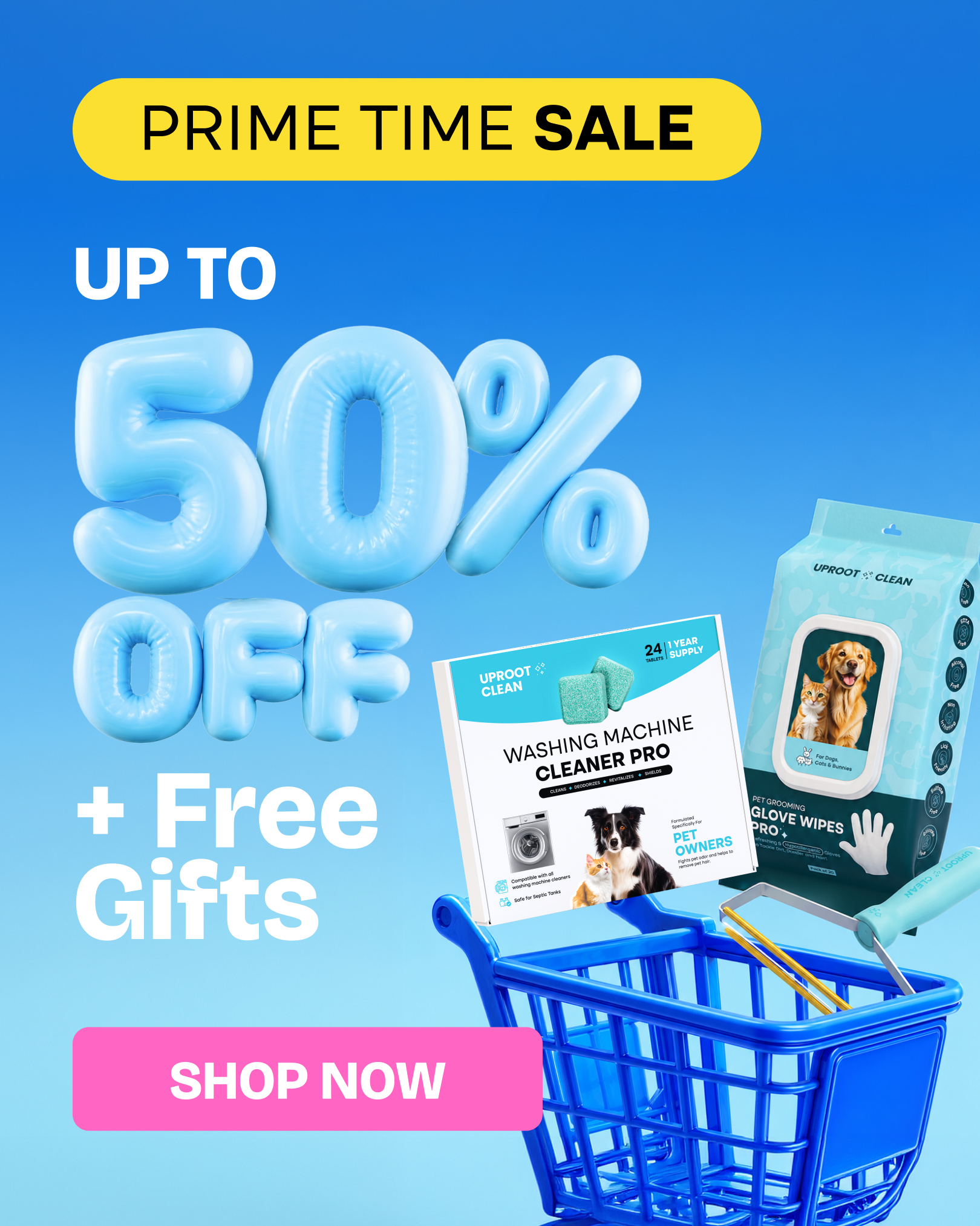 Uproot Clean Facebook ad