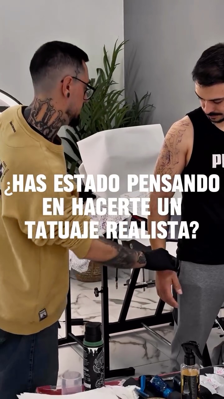 Danidtattoo Facebook ad: ¿Llevas tiempo pensando en hacerte un tatuaje realista?