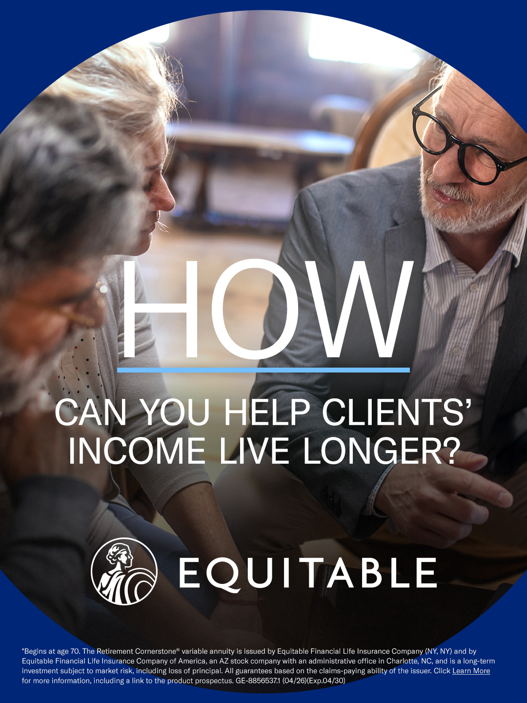 Equitable Facebook ad