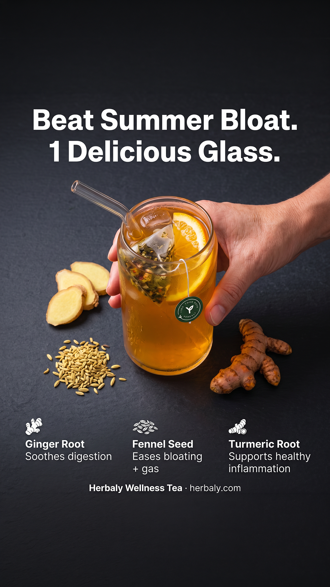 Herbaly Facebook ad