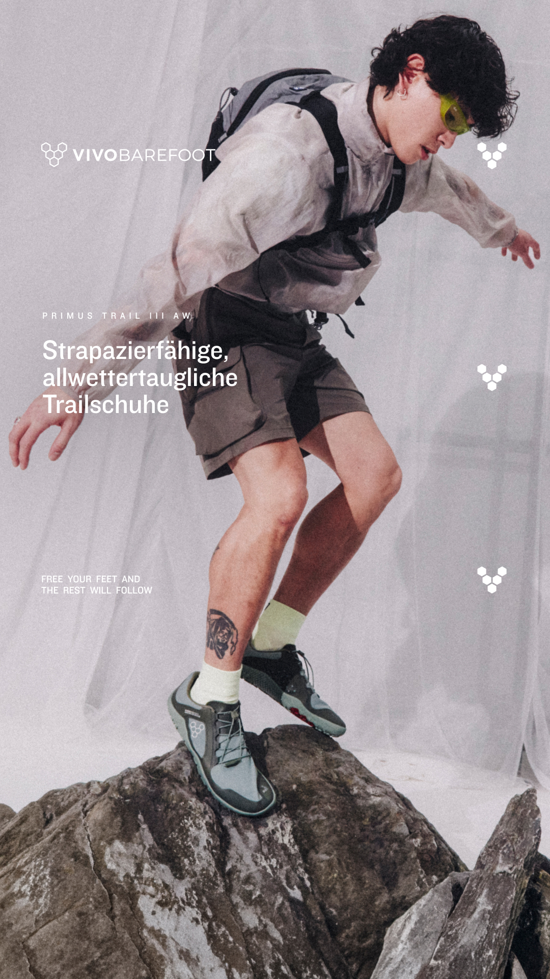 Vivobarefoot Facebook ad