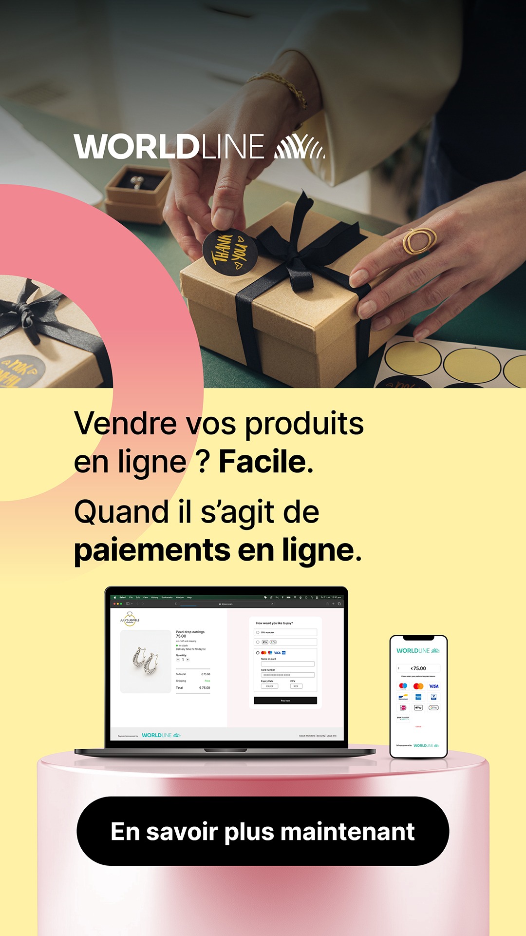 Worldline Belgique Business Facebook ad