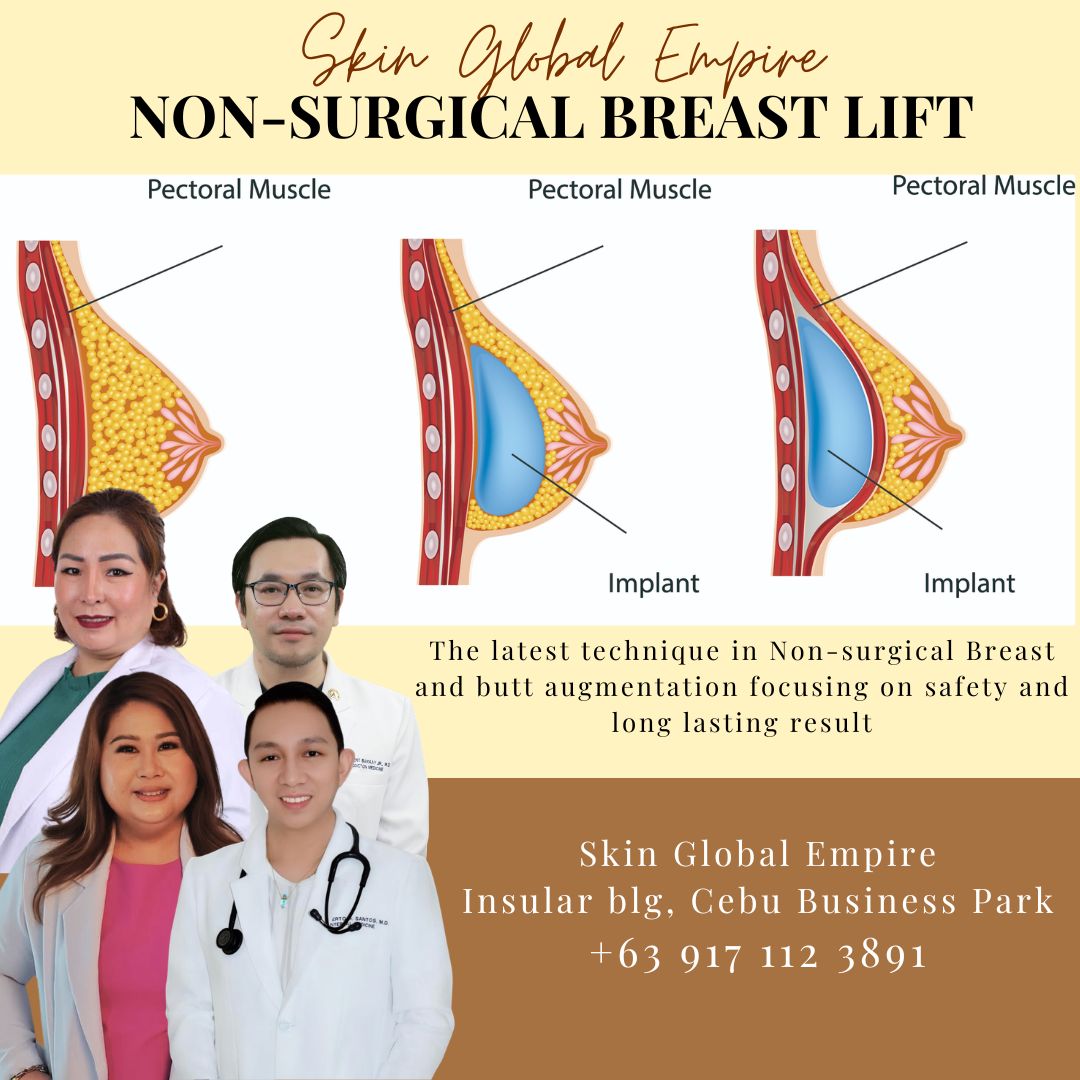 Skin Global Empire Medical Aesthetics Facebook ad: Brest lift with precision