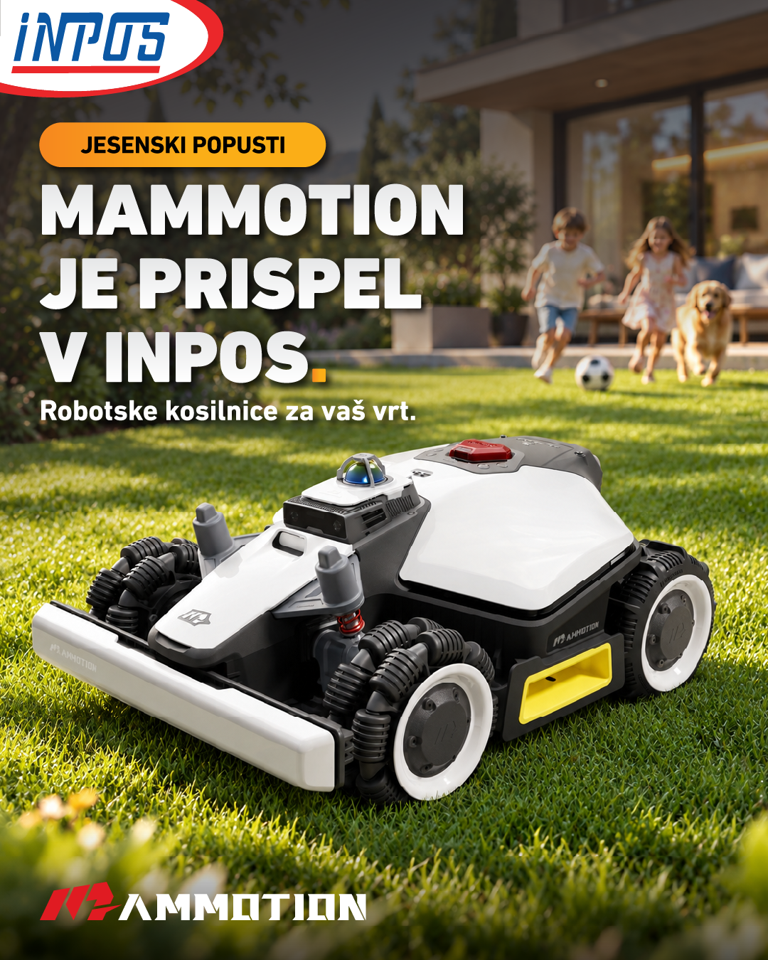 Mammotion Slovenija Facebook ad: LUBA MINI 2
