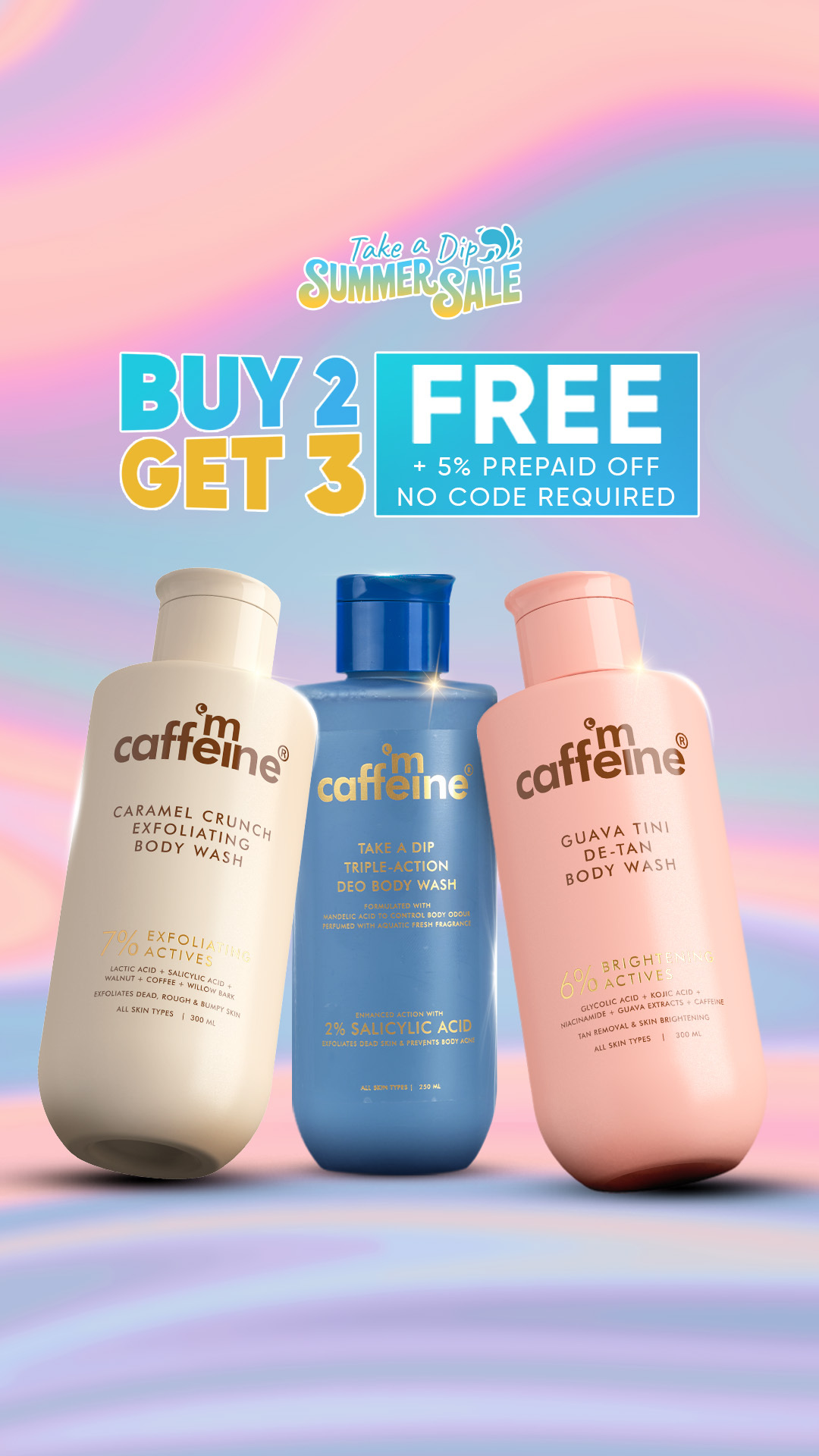MCaffeine Facebook ad