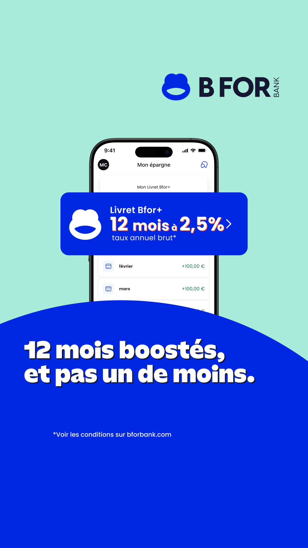 BforBank Facebook ad