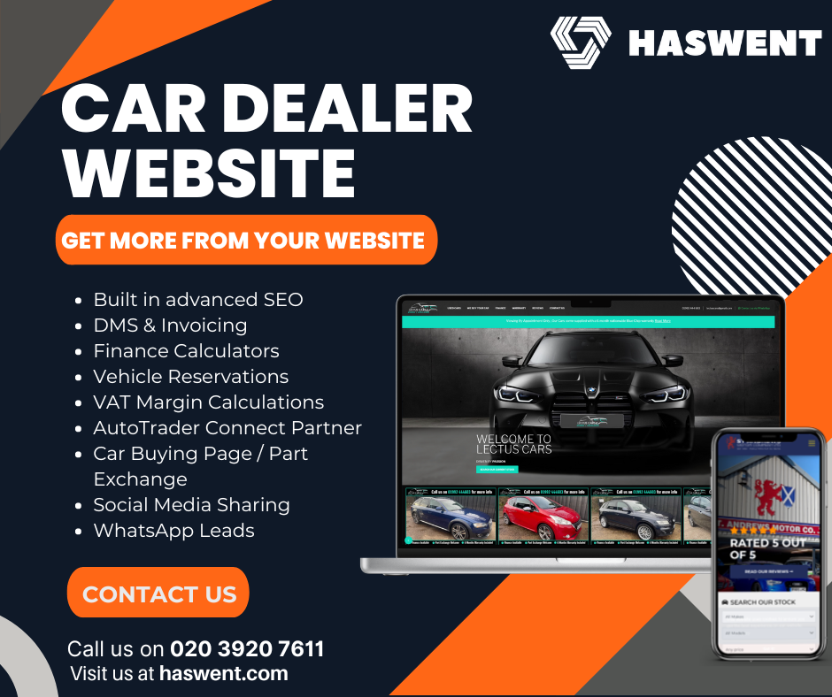 Haswent Facebook ad: Car Dealer Websites
