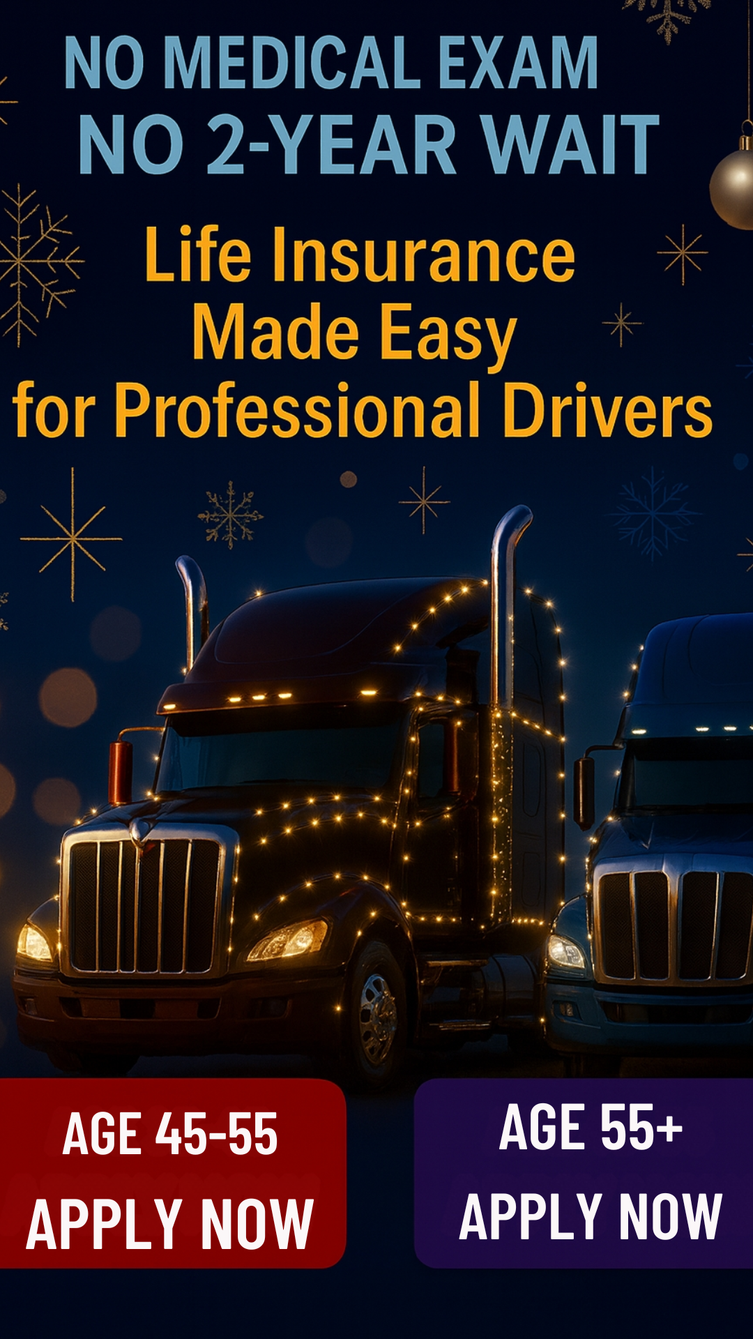 My Affordable Trucker Insurance Facebook ad