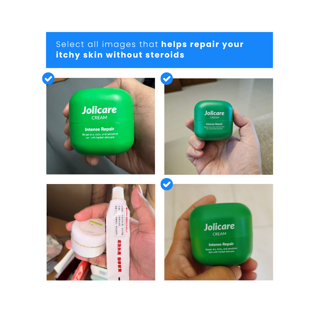 Jolicare - Repair Dry, Itchy & Sensitive Skin Facebook ad