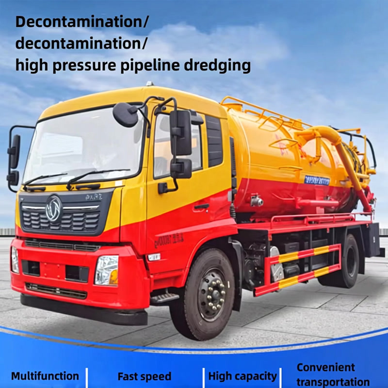 Wonderful Trucks-Municipal Works Facebook ad: Hot-selling Dongfeng 4x2 Sewage Suction Truck - Factory