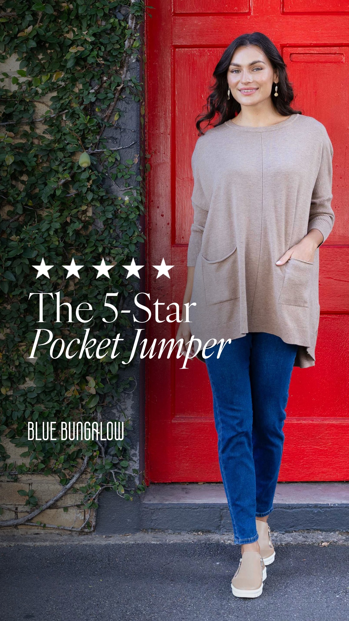 Blue Bungalow Facebook ad