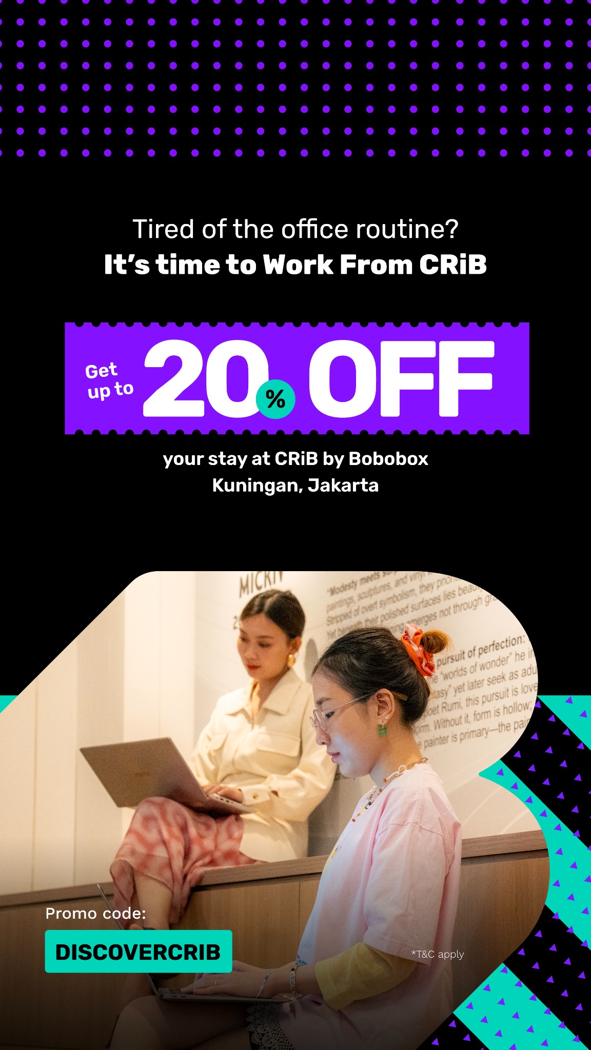CRiB Kuningan Facebook ad from Oct 16, 2025