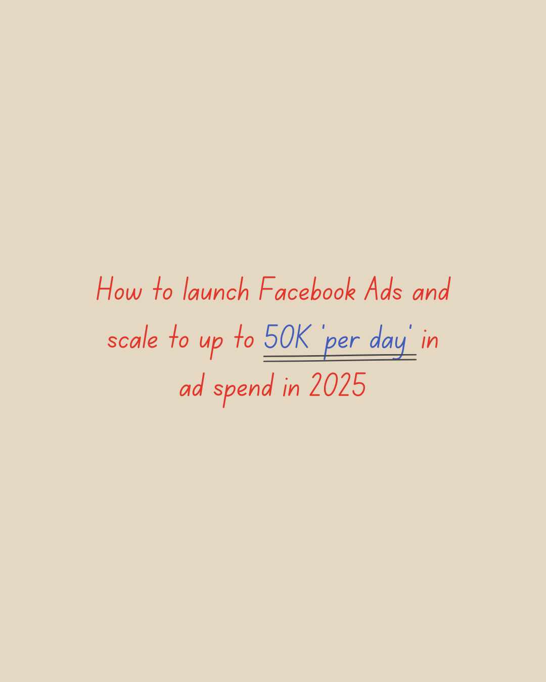Build with Rohan Facebook ad