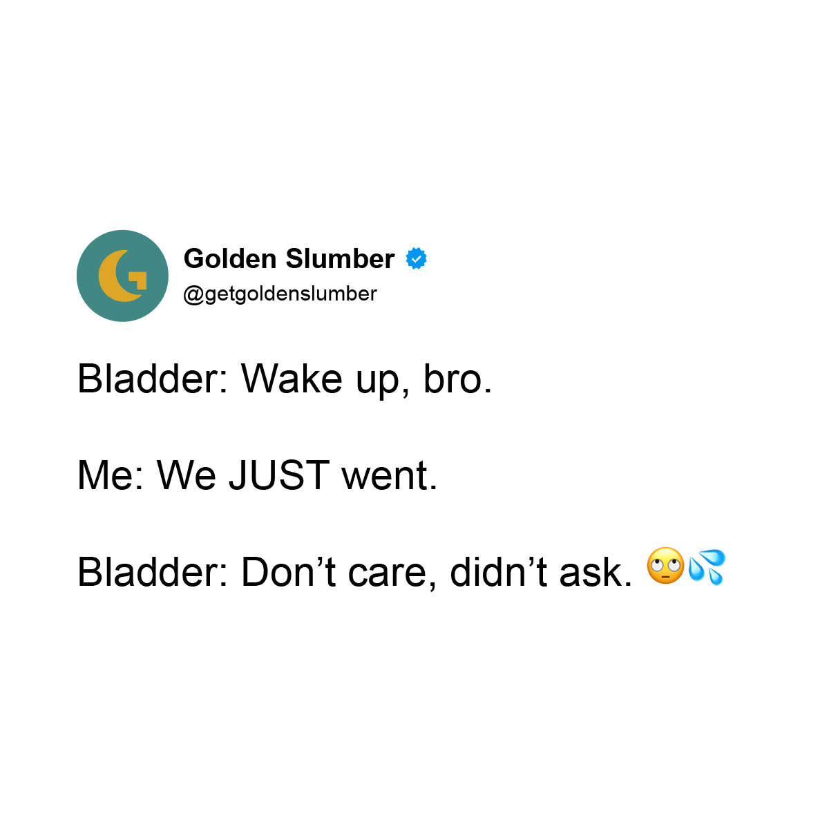 Golden Slumber Facebook ad