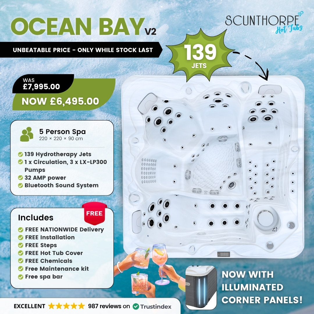 Scunthorpe Hot Tub Megastore Facebook ad
