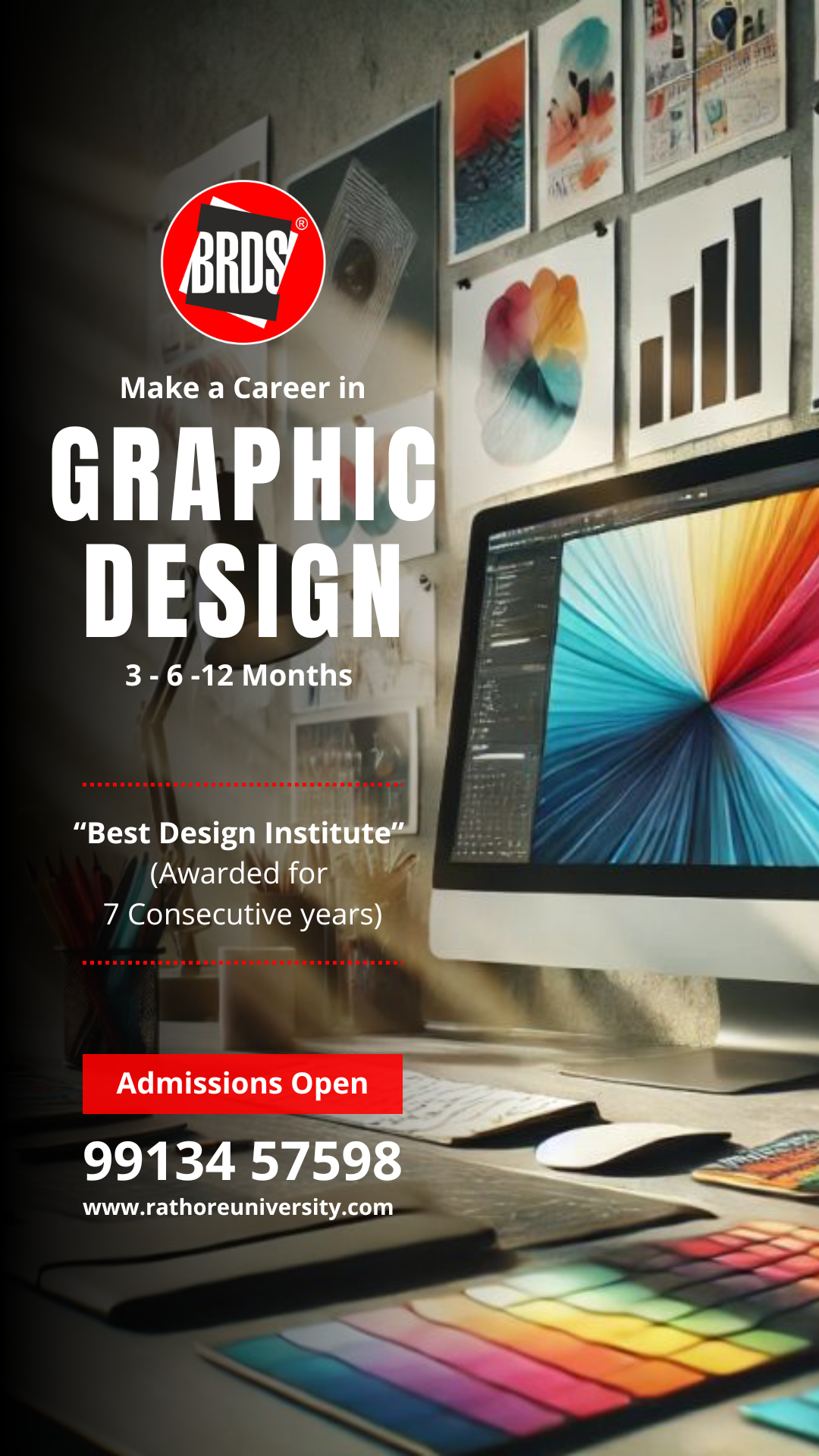 Rathore University-BRDS Facebook ad from May 18, 2026