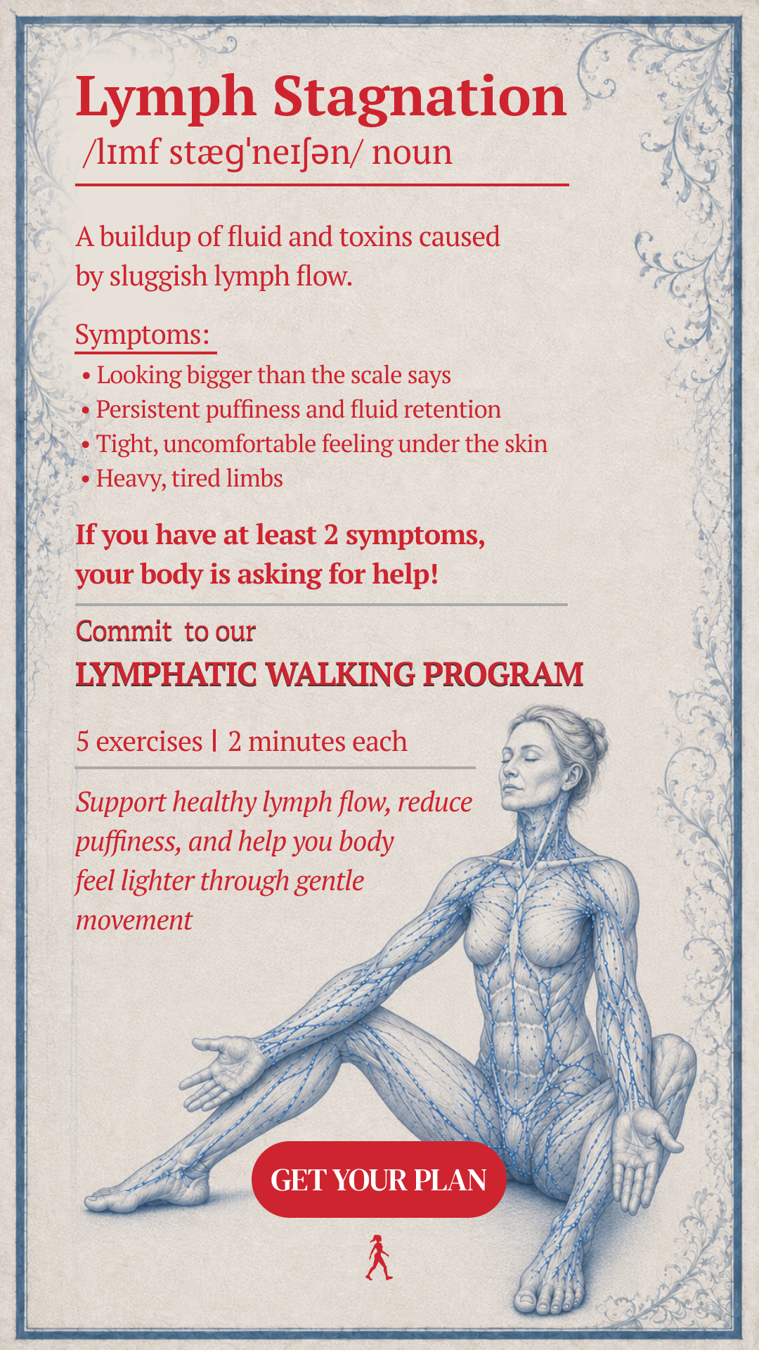 WalkFit Daily Walking Plan Facebook ad