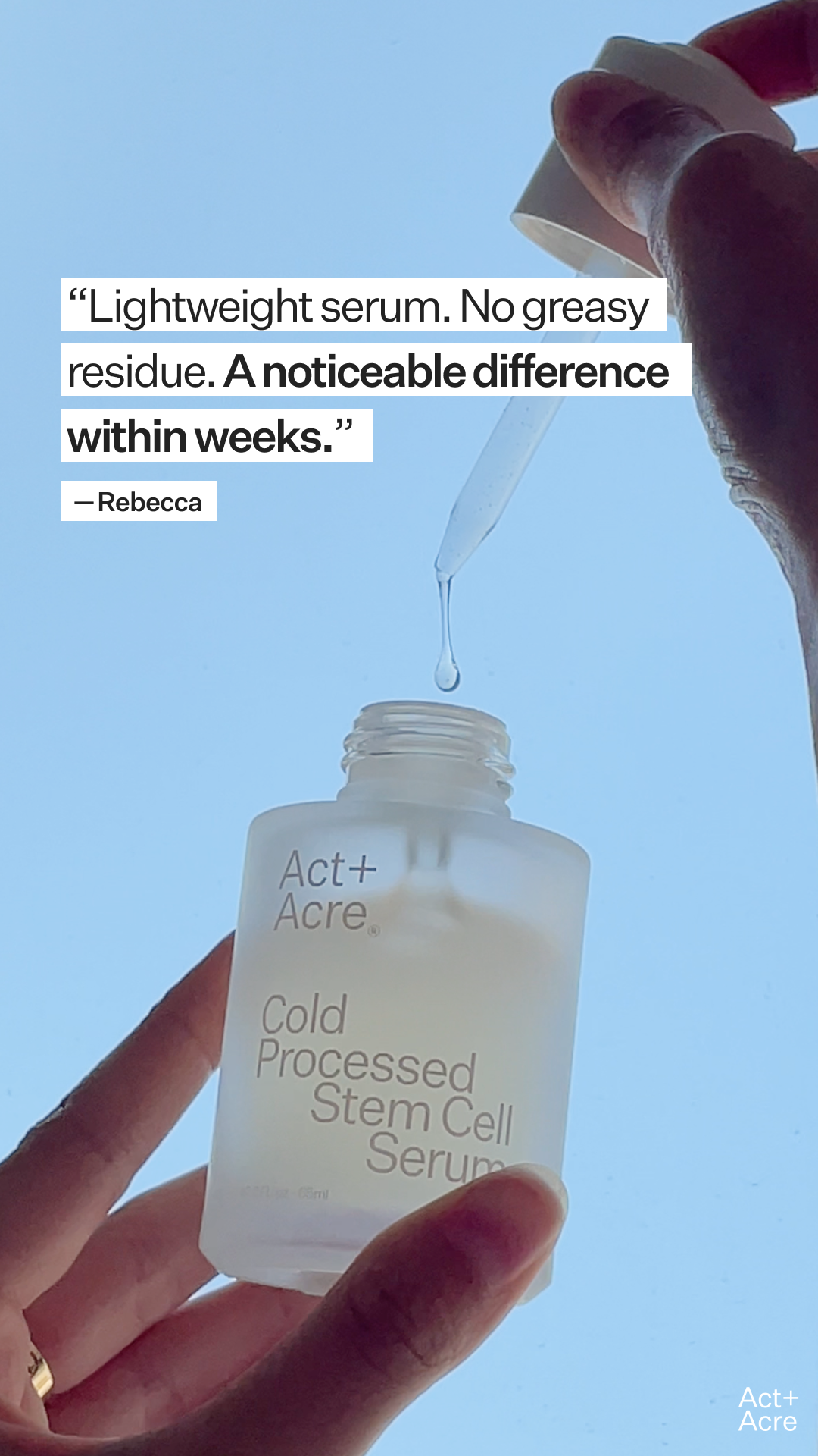 ActandAcre Facebook ad