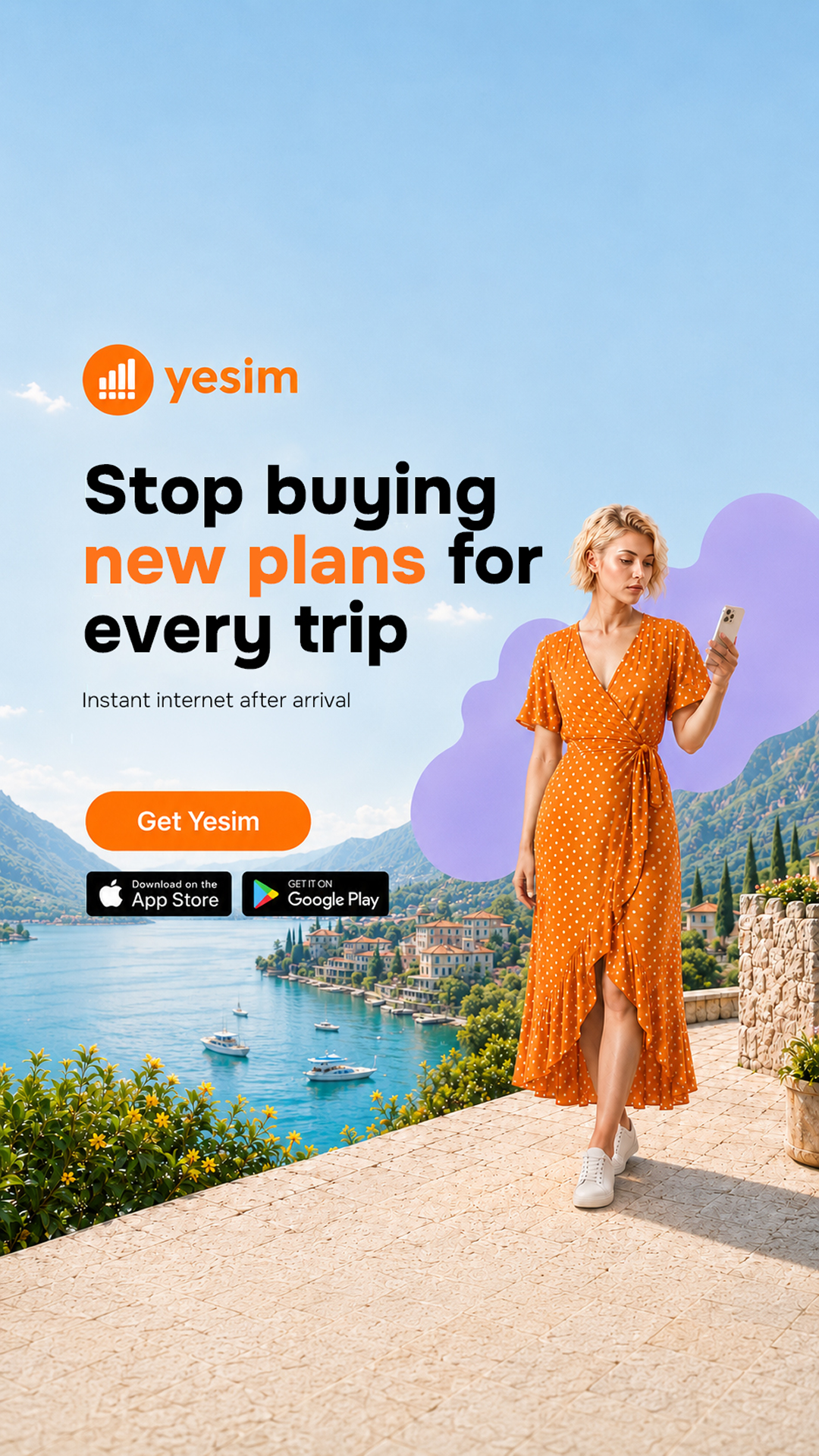 Yesim Facebook ad