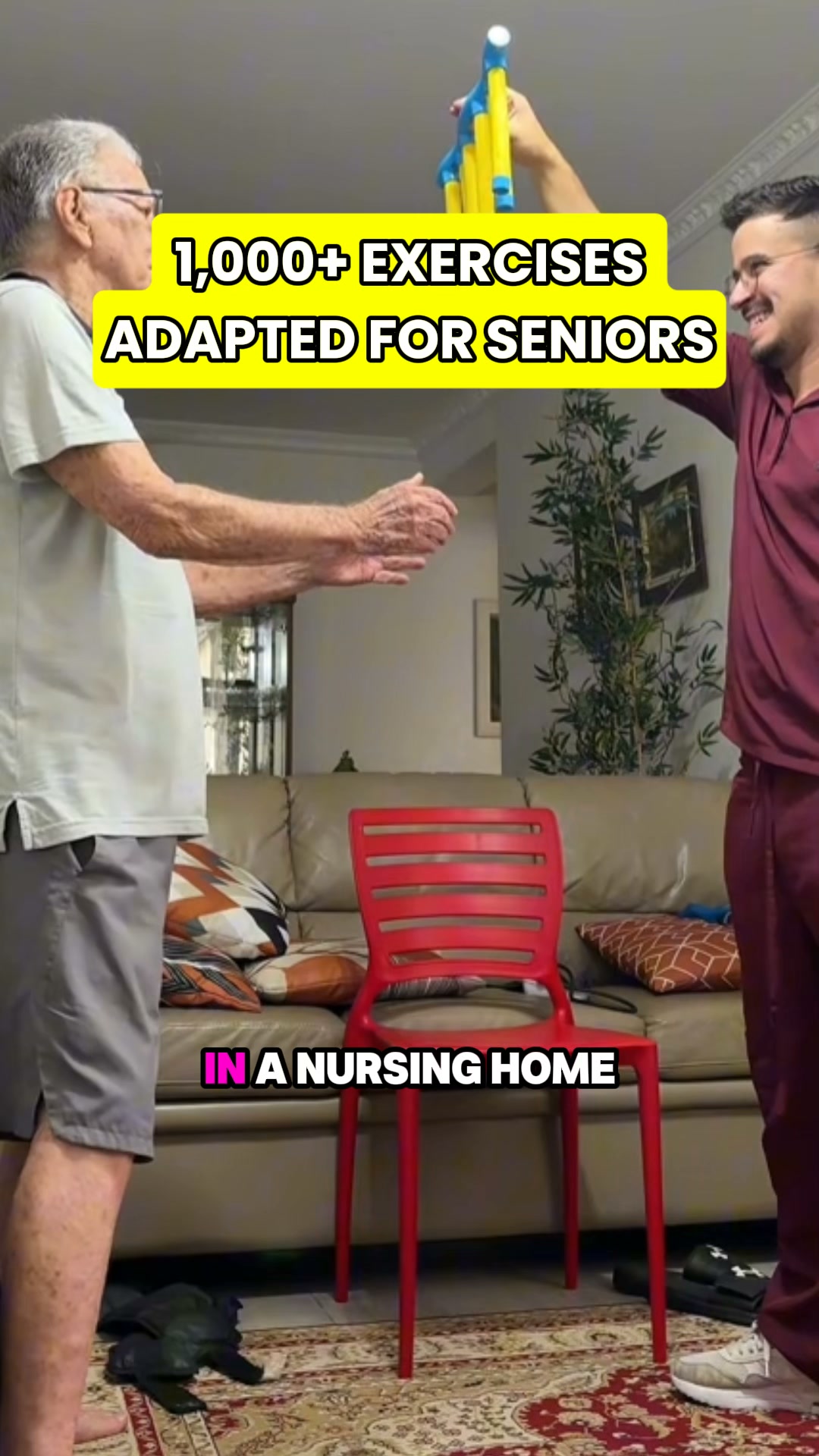 OT Toolkit Facebook ad: 1,000+ Senior Exercises & Activities