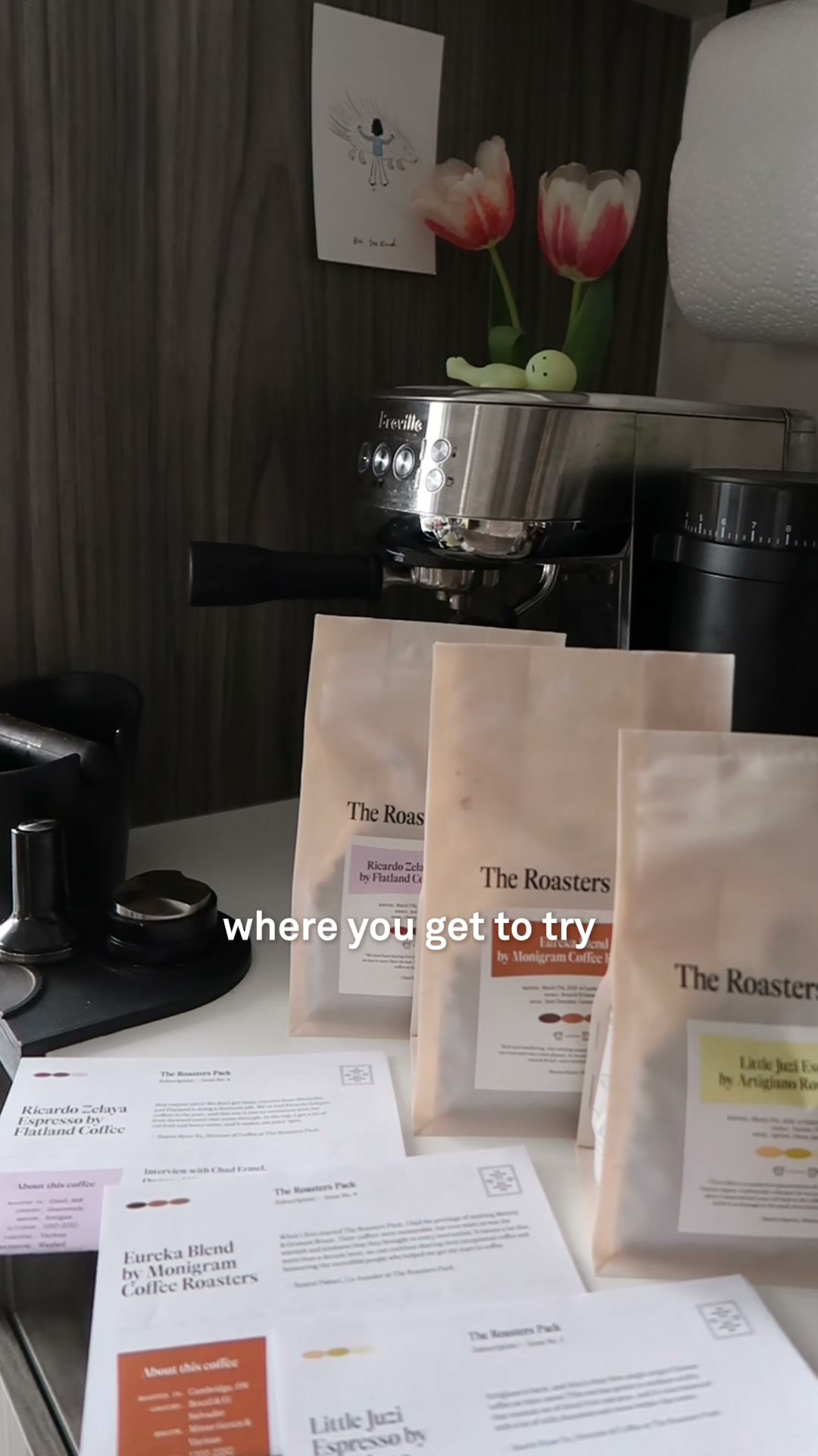 The Roasters Pack Facebook ad: Use Code: EARLYBIRD to save