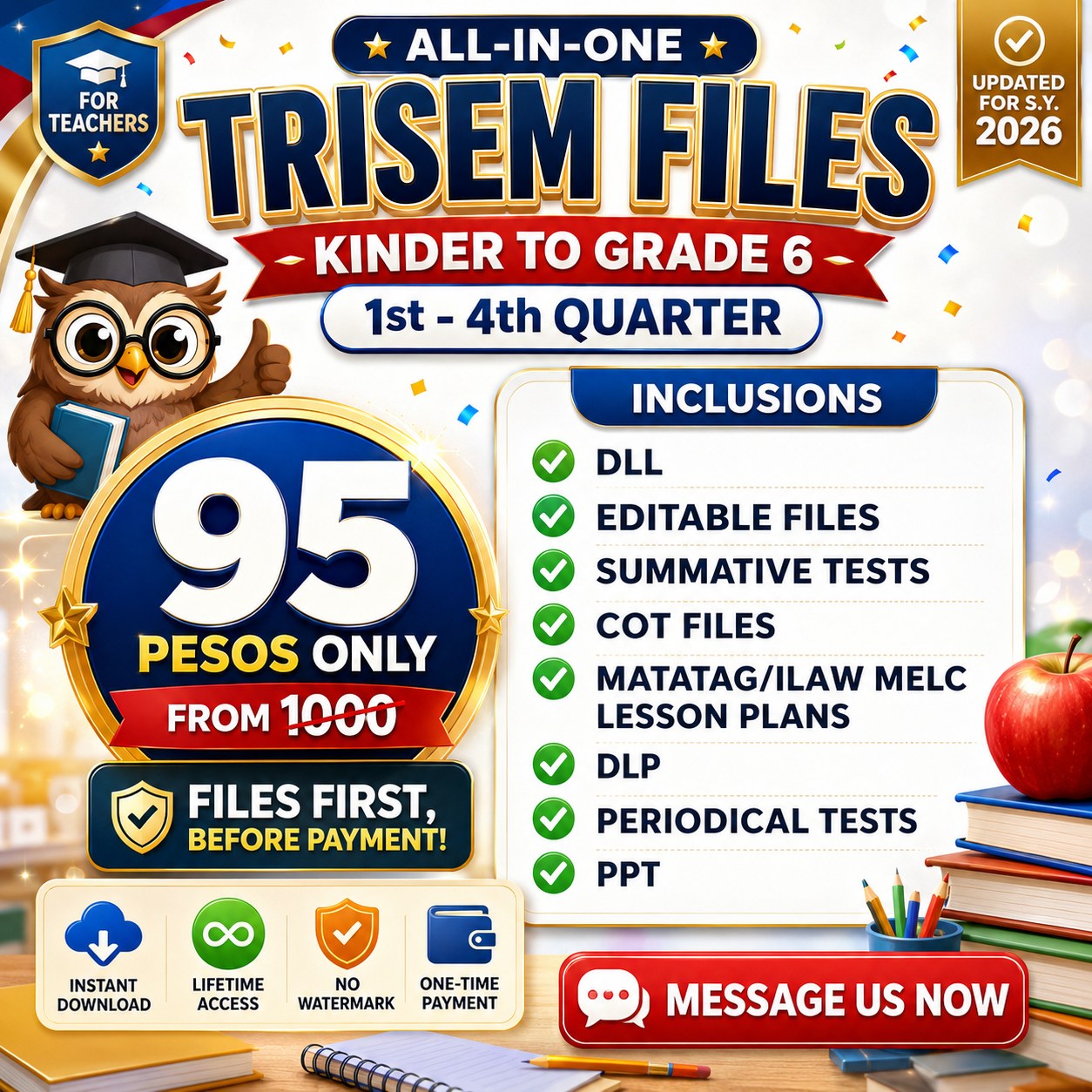 The File Library Facebook ad