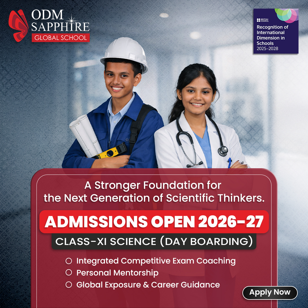 ODM Sapphire Global School, Ranchi Jharkhand Facebook ad