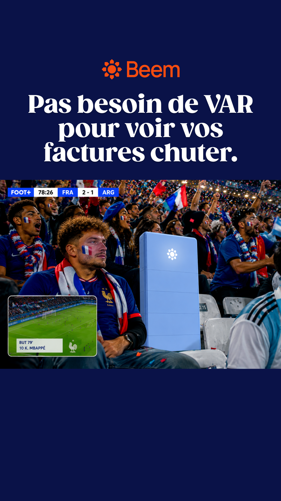 Beem Energy Facebook ad
